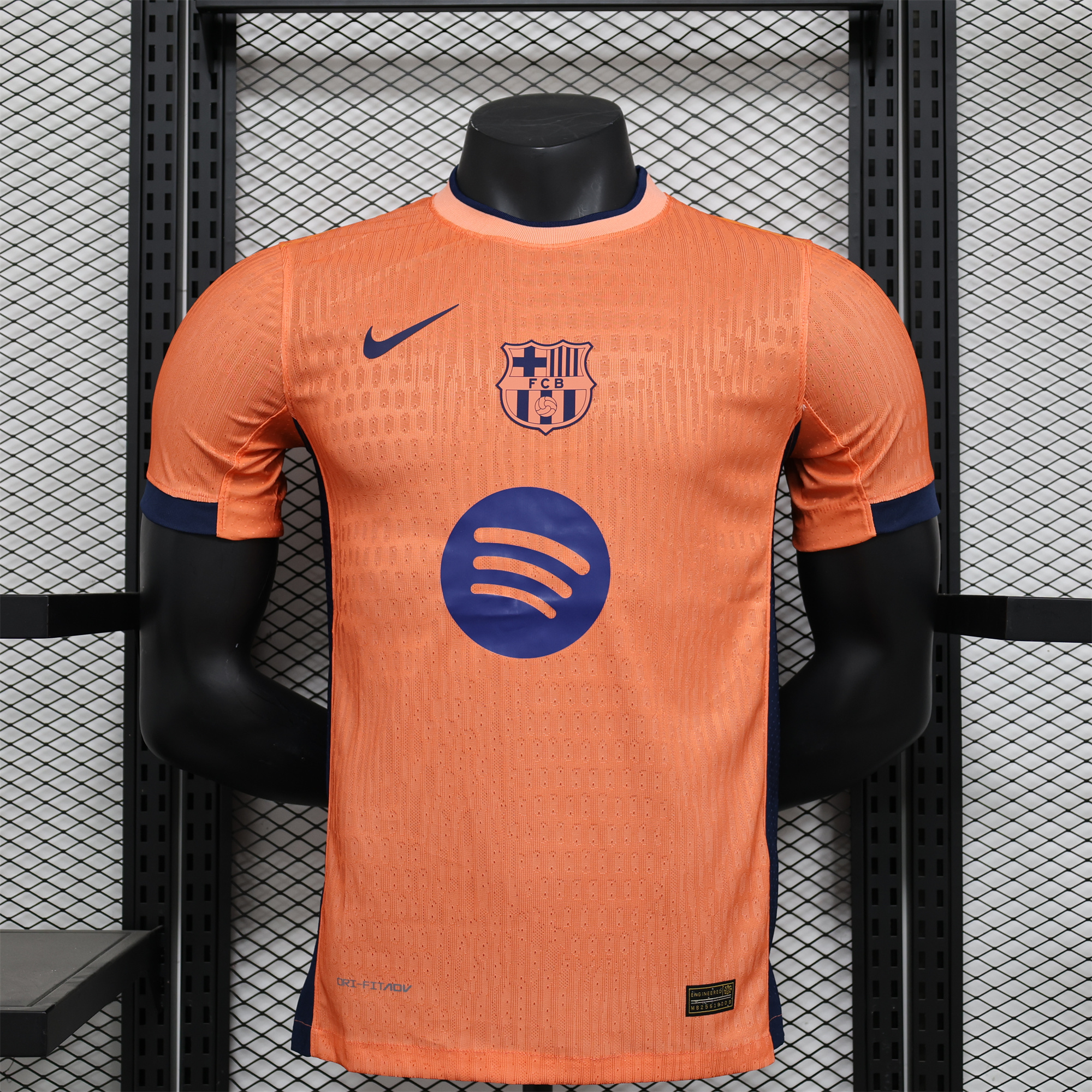 B.A.R.S.A 24-25 Orange Special Edition Jersey - Player Version - ReplicasJersey