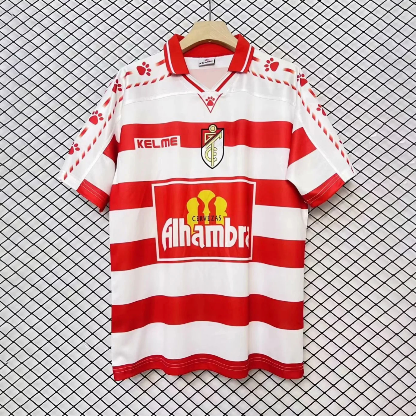 Retro Granada CF 1997-98 Home Jersey - ReplicasJersey