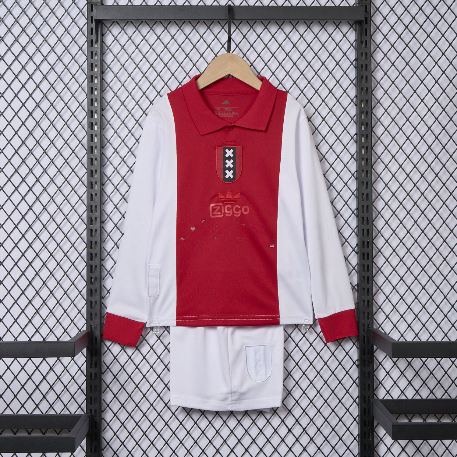 Ajax 2025 125-Year Anniversary Long Sleeve Kids Kit - ReplicasJersey