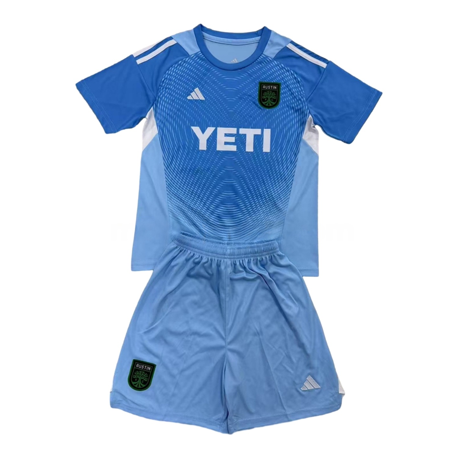 Austin 25-26 Blue Goalkeeper Kids Kit - ReplicasJersey
