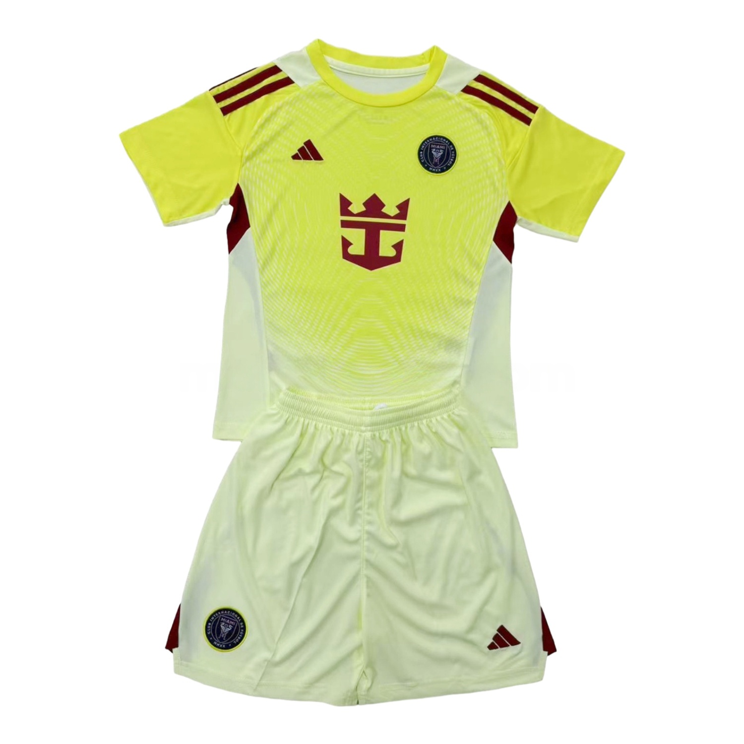 INT M.A.M 2025 Light Yellow Goalkeeper Kids Kit - ReplicasJersey