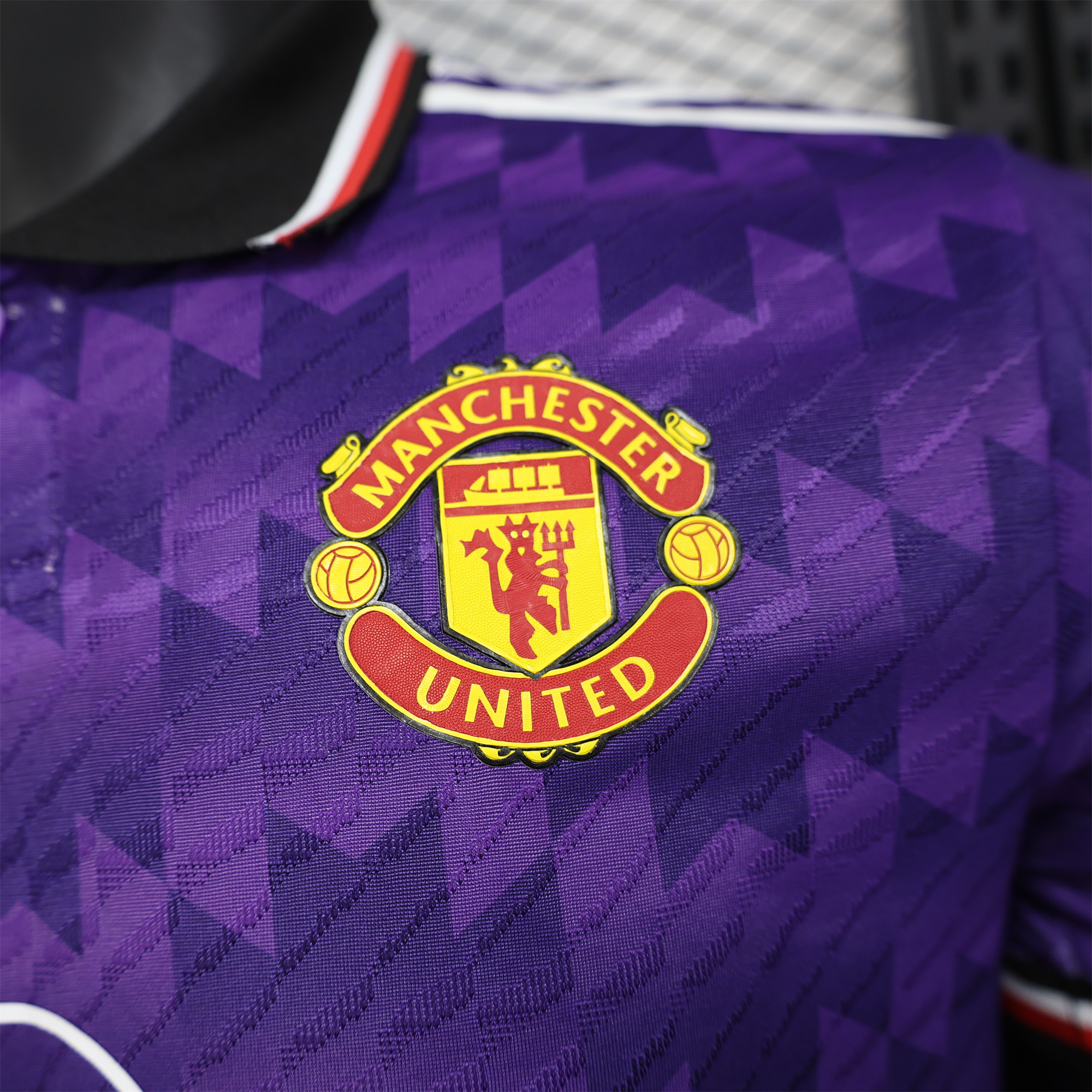 Manchester United 24-25 Purple Special Edition Jersey - Player Version - ReplicasJersey