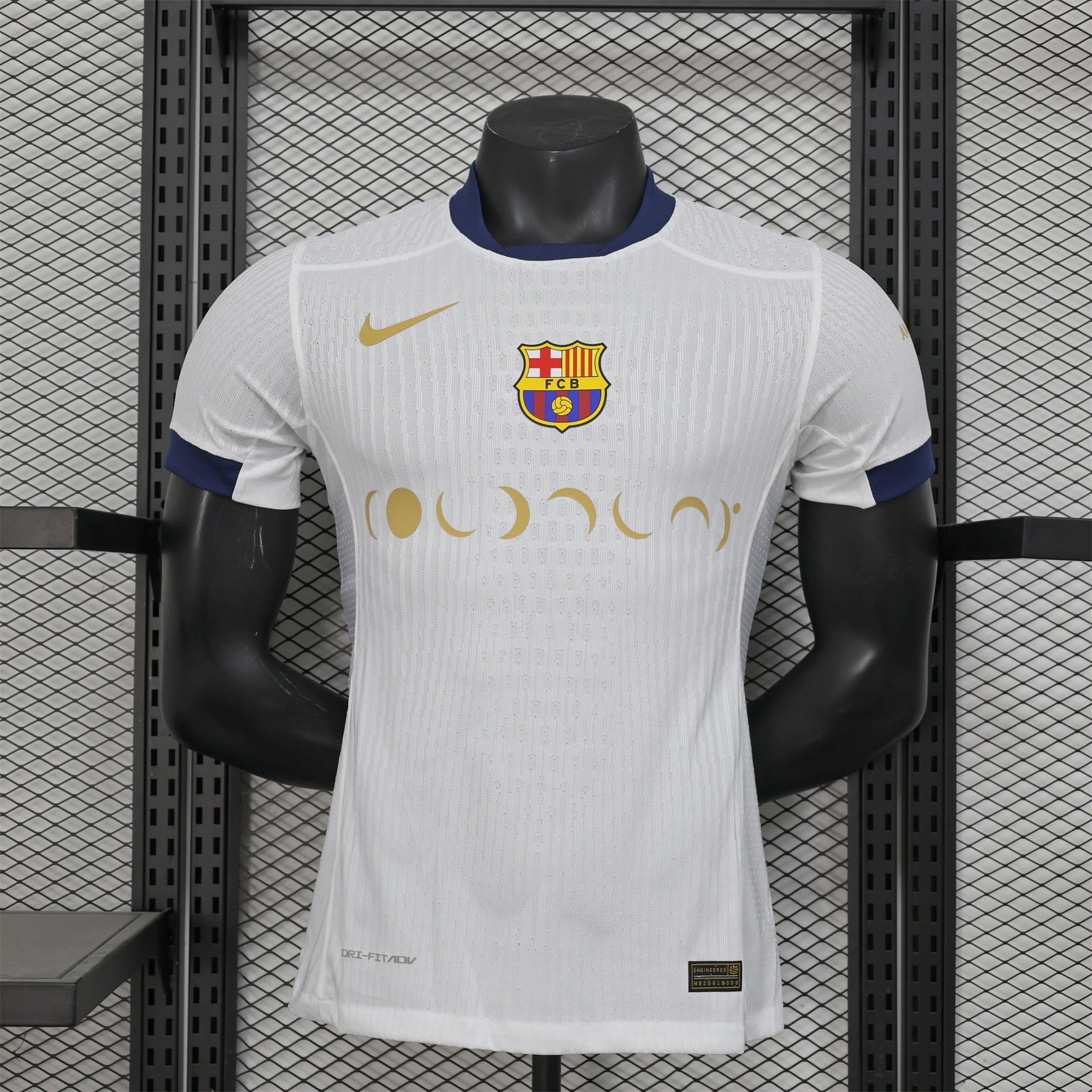 B.A.R.S.A X Coldplay 24-25 White Special Edition Jersey - Player Version - ReplicasJersey
