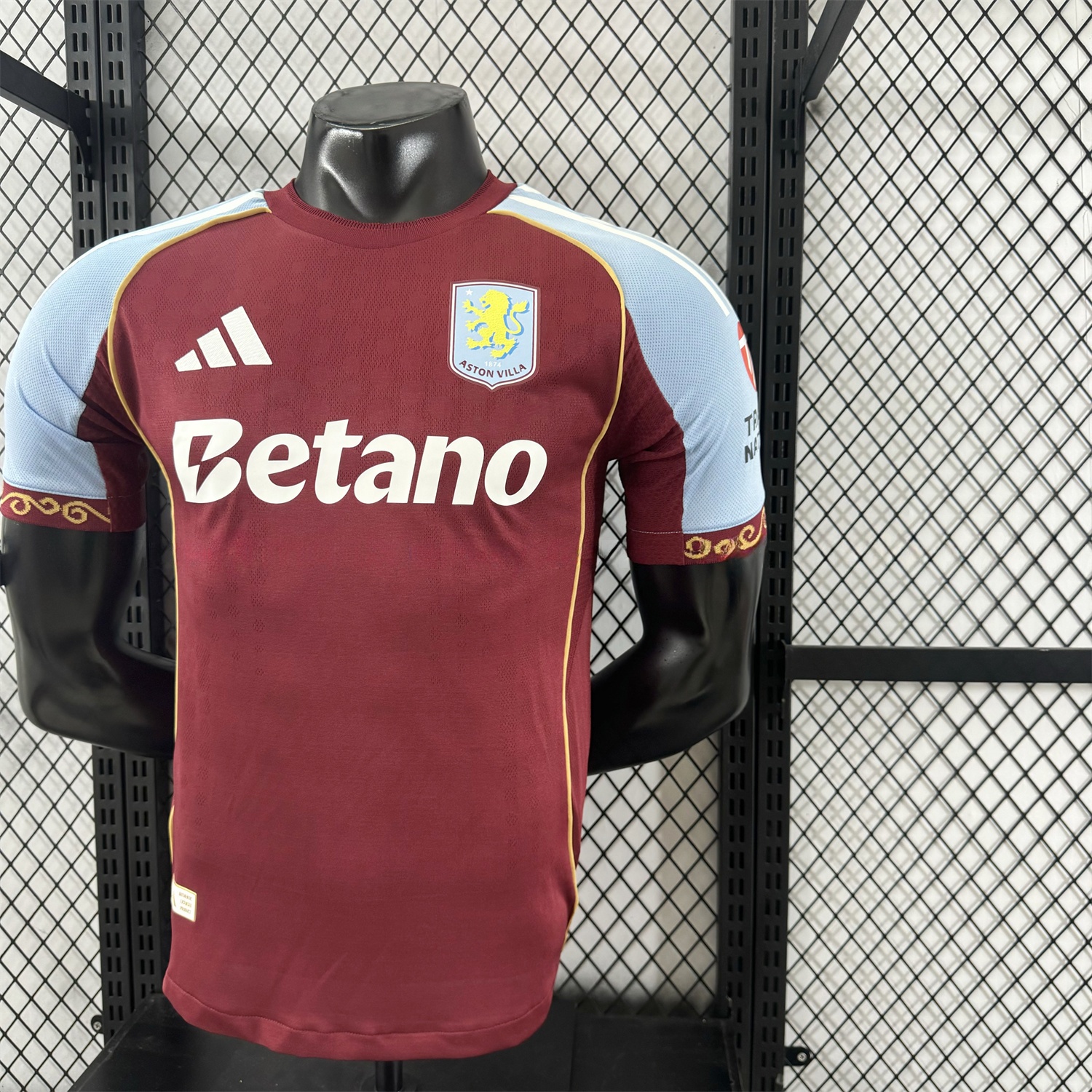 Aston Villa 25-26 Home Jersey - Player Version - ReplicasJersey