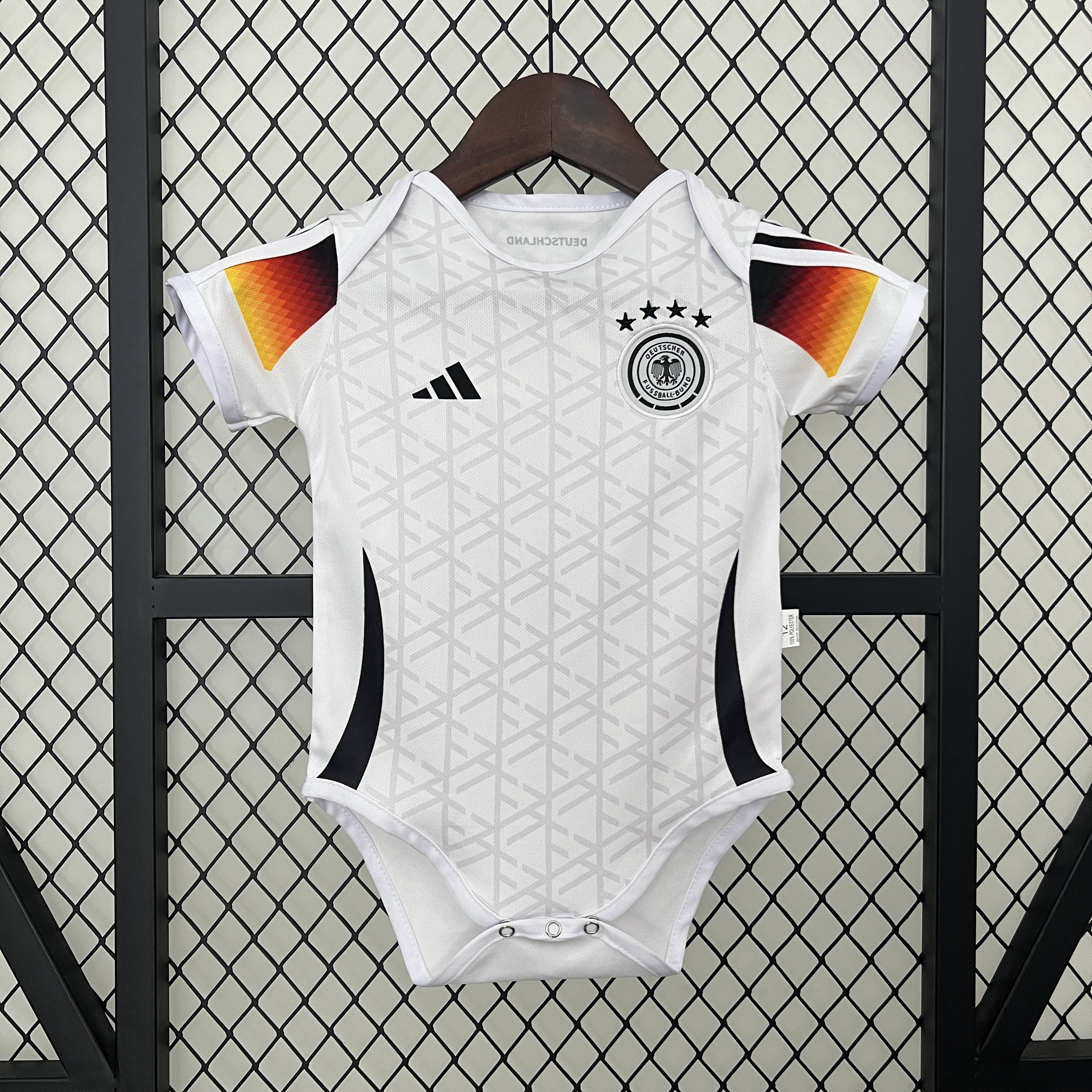 Germany 2024 Home Baby Crawling Suit - ReplicasJersey