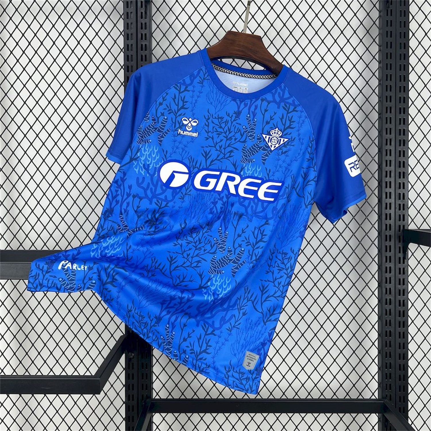 Real Betis 24-25 Blue GK Sustainability Jersey - Fans Version - ReplicasJersey