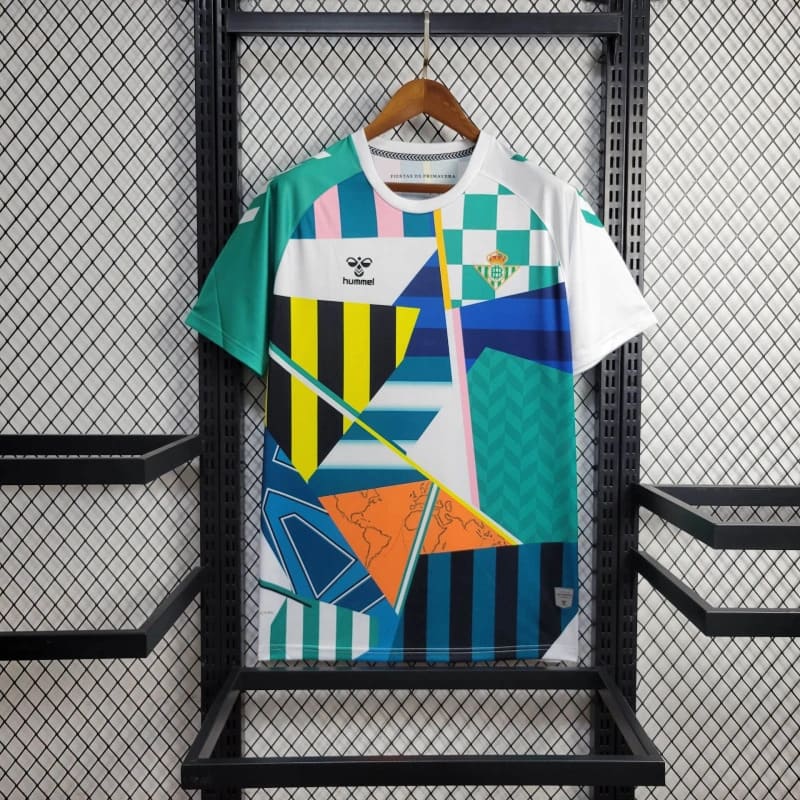 Real Betis 2024 Spring Festival Pre-match Jersey - Fans Version - ReplicasJersey
