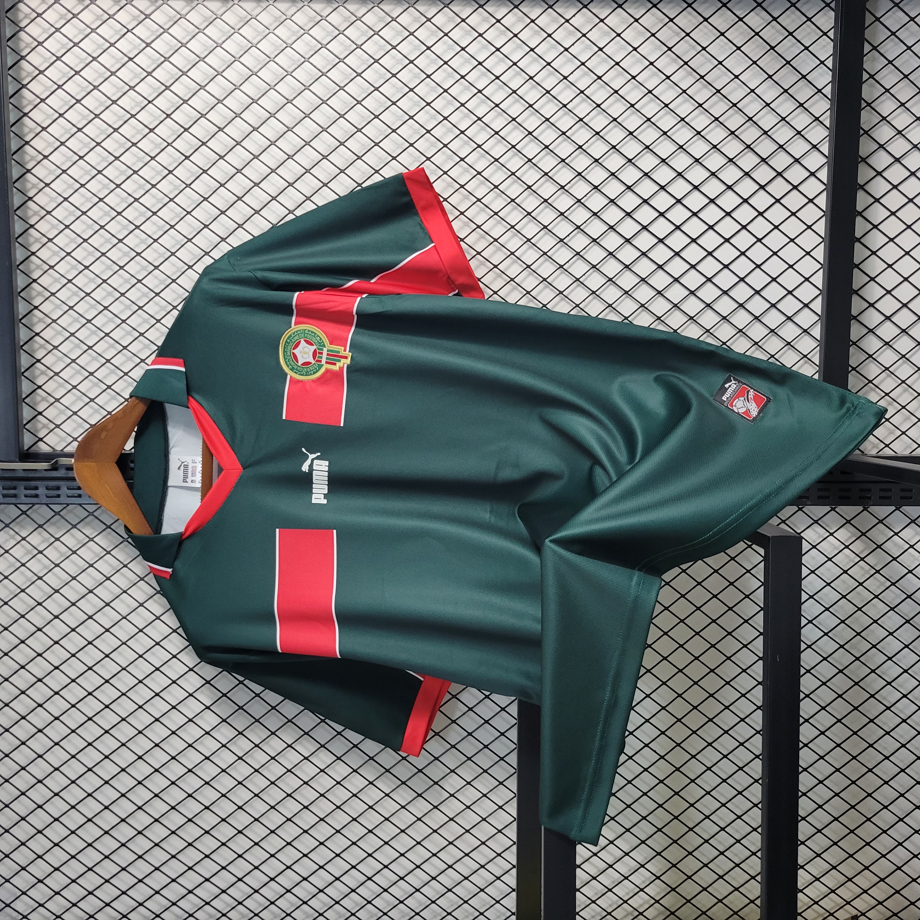 Retro Morocco 1998 Home Stadium Jersey - ReplicasJersey