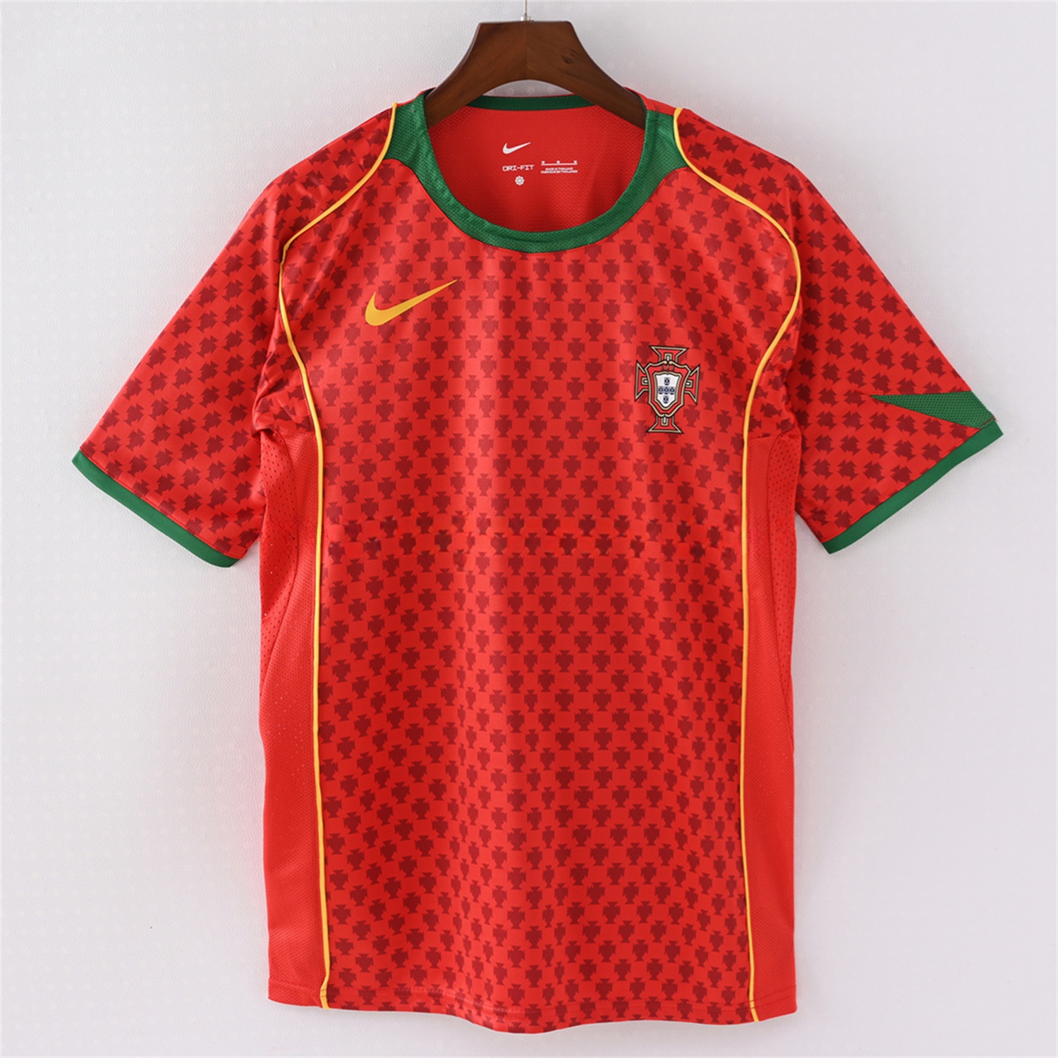 Retro Portugal 2004 Home Jersey - ReplicasJersey