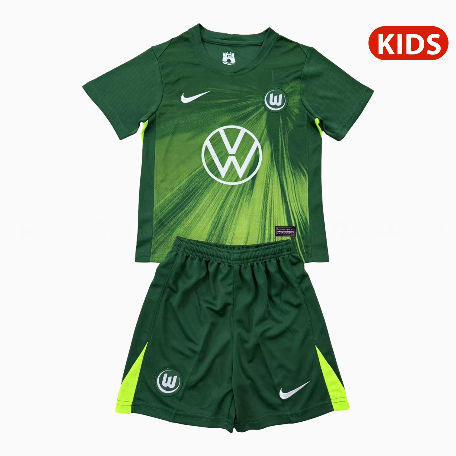 Wolfsburg 25-26 Home Kids Kit - ReplicasJersey