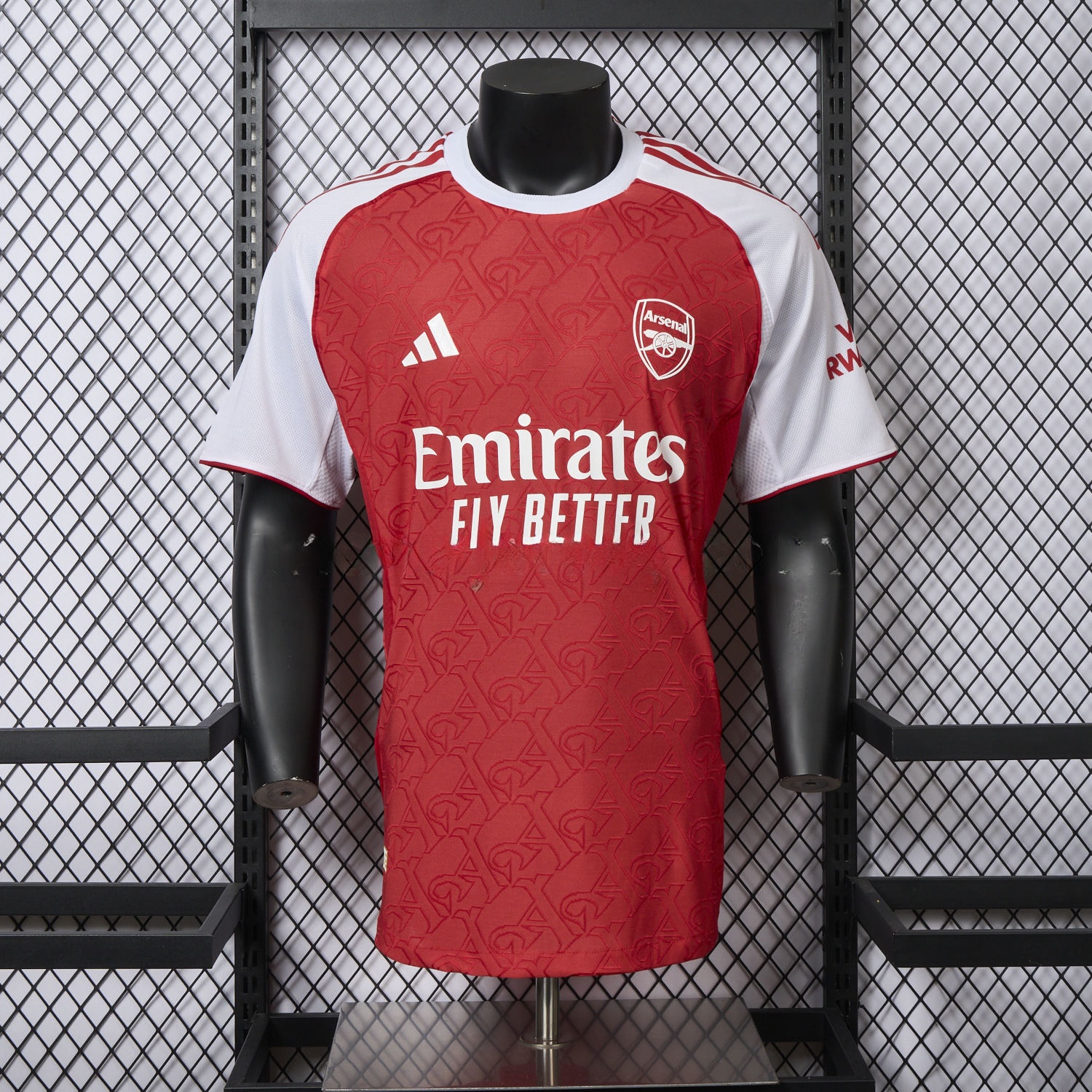 【Jacquard Version】Arsenal 25-26 Home Jersey - Player Version - ReplicasJersey