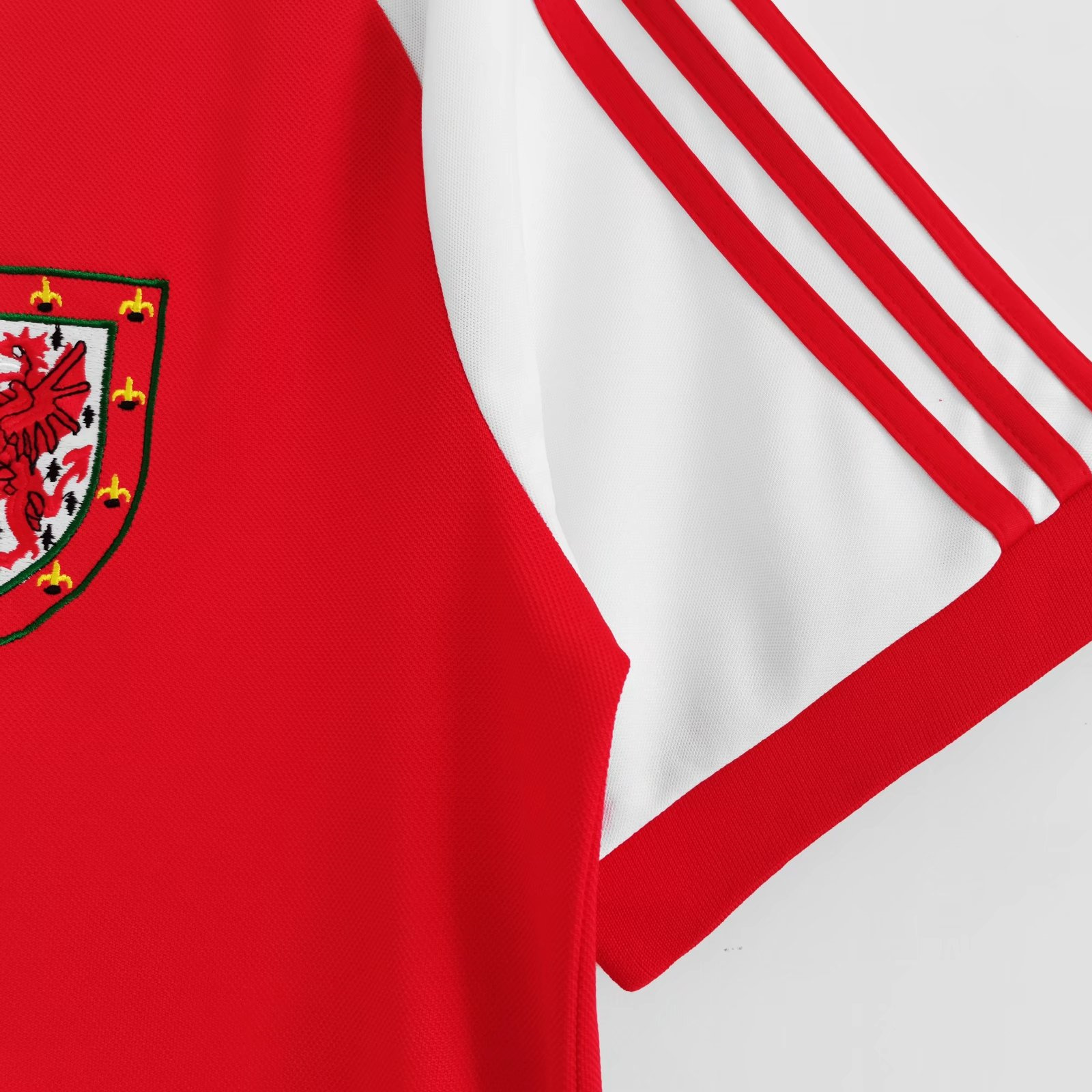 Retro Wales 1982 Home Stadium Jersey - ReplicasJersey