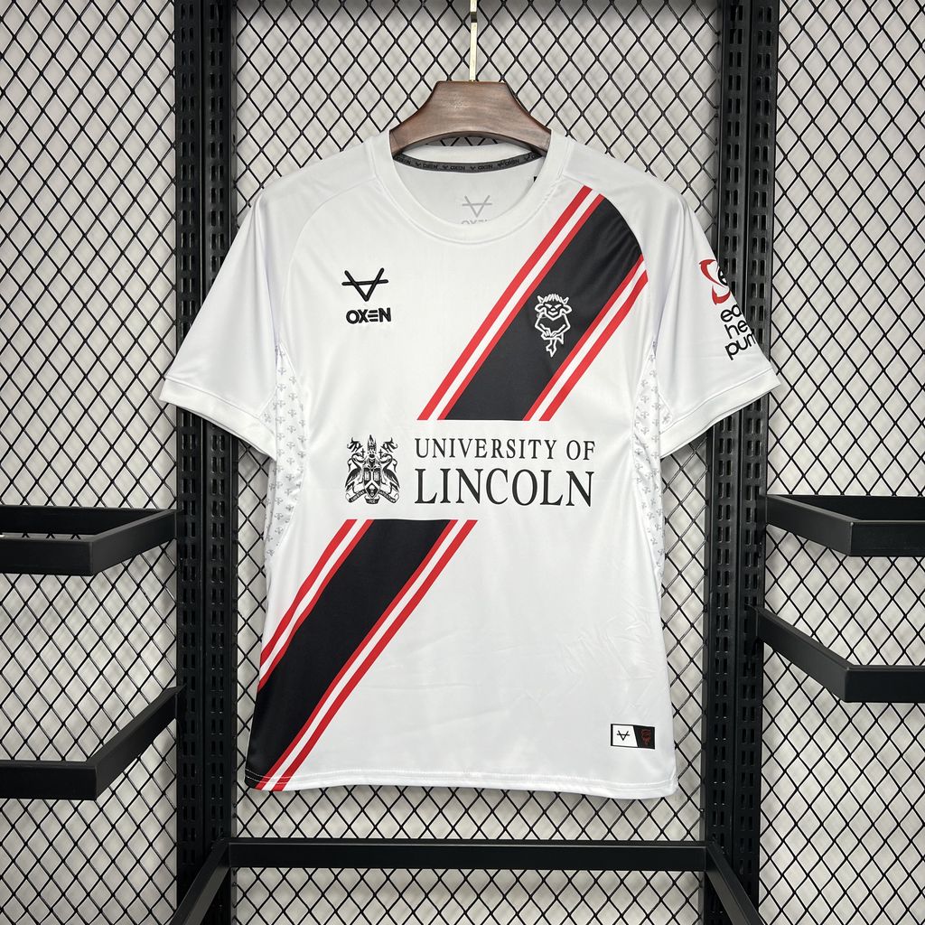 Lincoln City 24-25 Away Jersey - Fans Version - ReplicasJersey