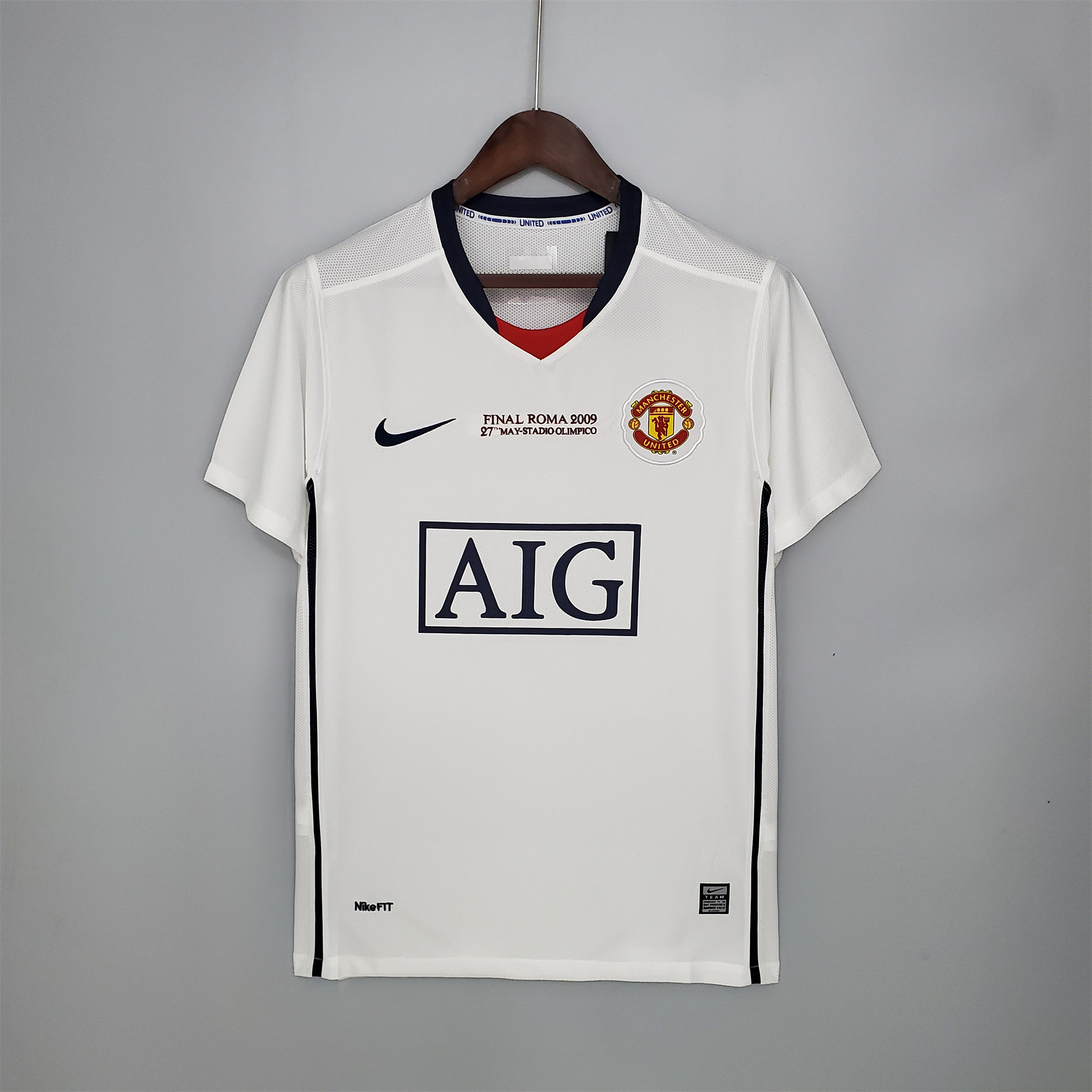 Manchester United Retro 08-09 Away Jersey - Champions League Final Version - ReplicasJersey