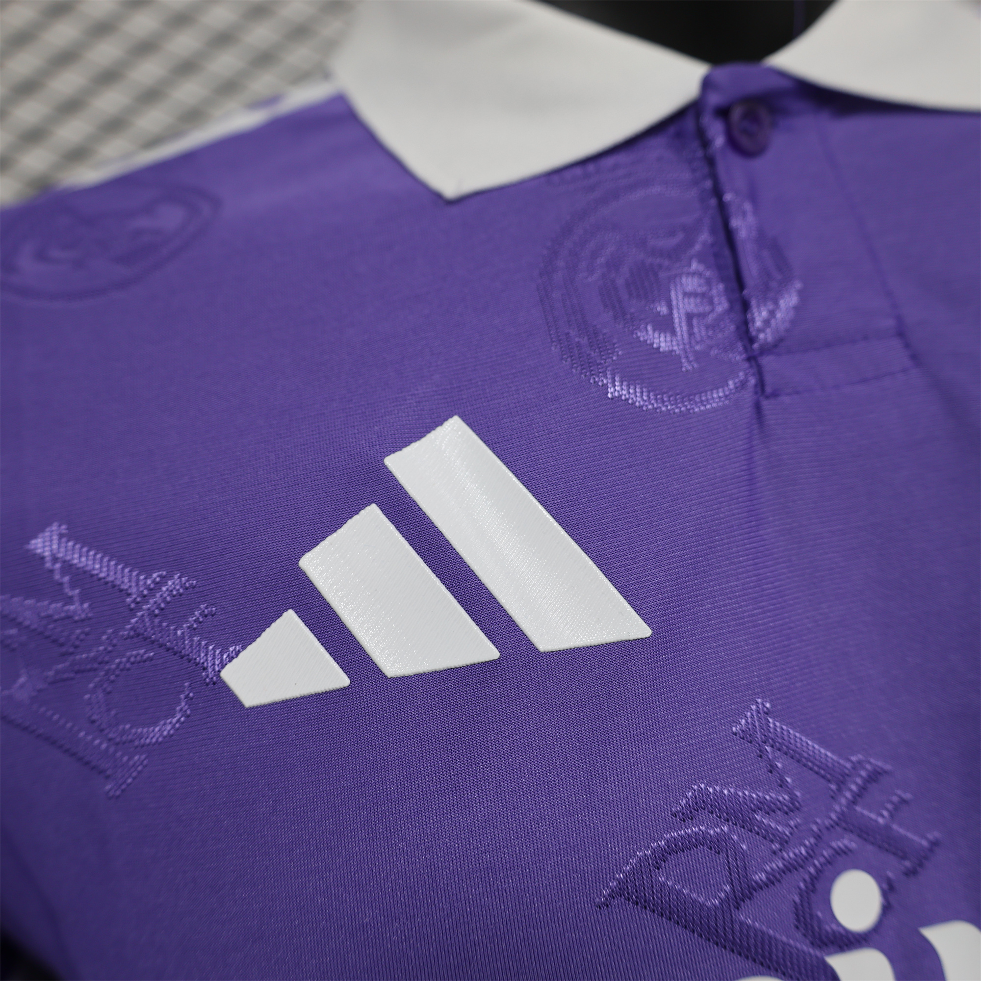 Real Madrid 24-25 Purple LOGO Special Edition Jersey - Player Version - ReplicasJersey