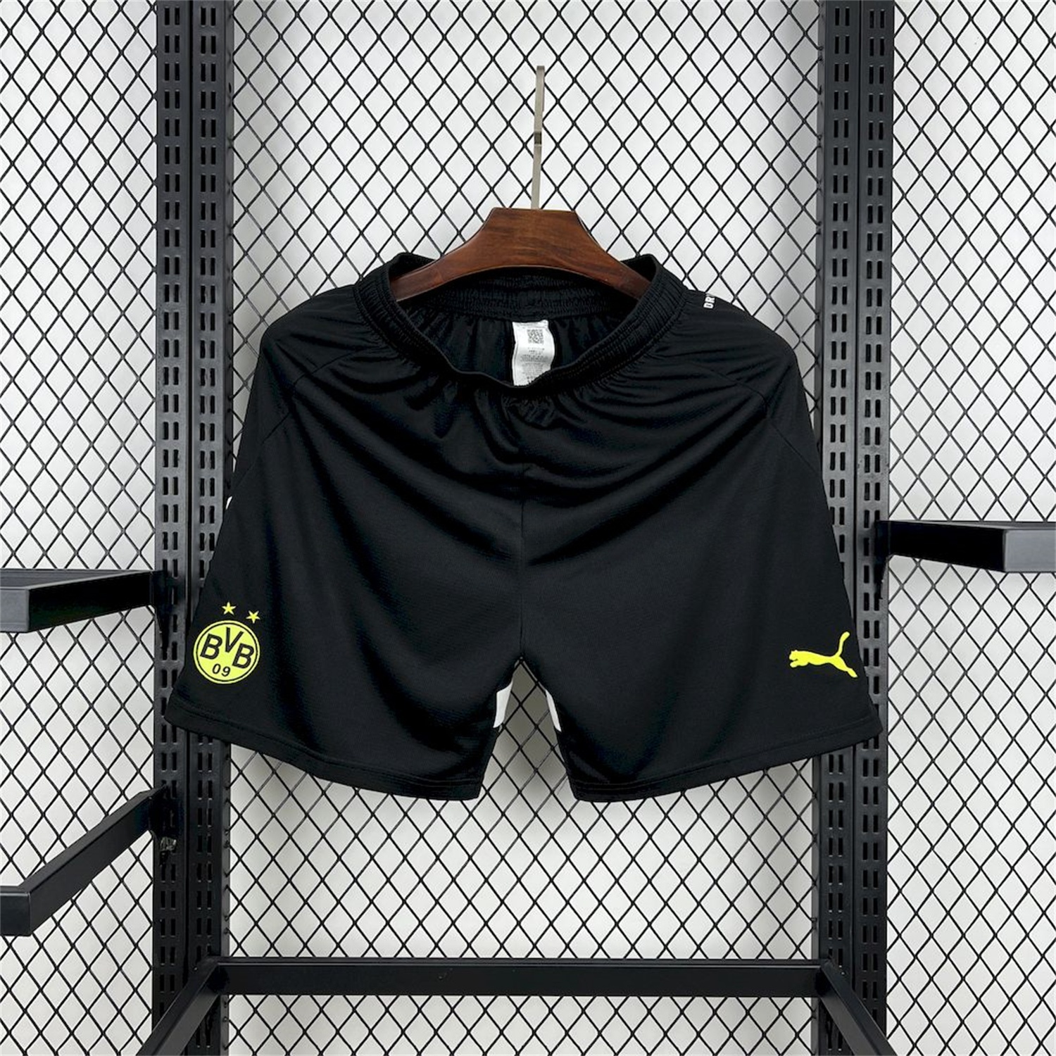 Dortmund 24-25 Yellow Alert Special Edition Black Shorts - Fans Version - ReplicasJersey