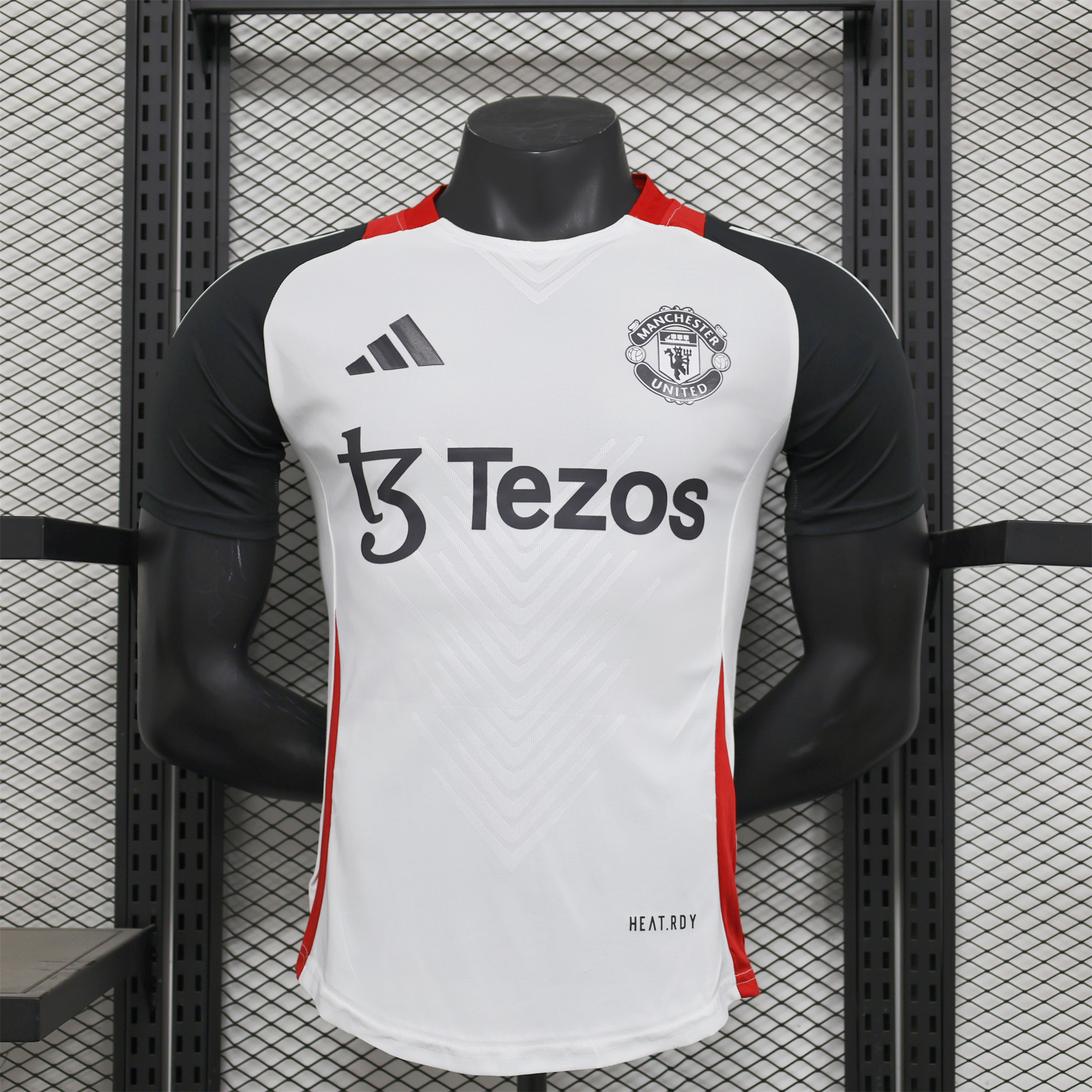 Manchester United 24-25 White Training 3 Jersey - Player Version - ReplicasJersey