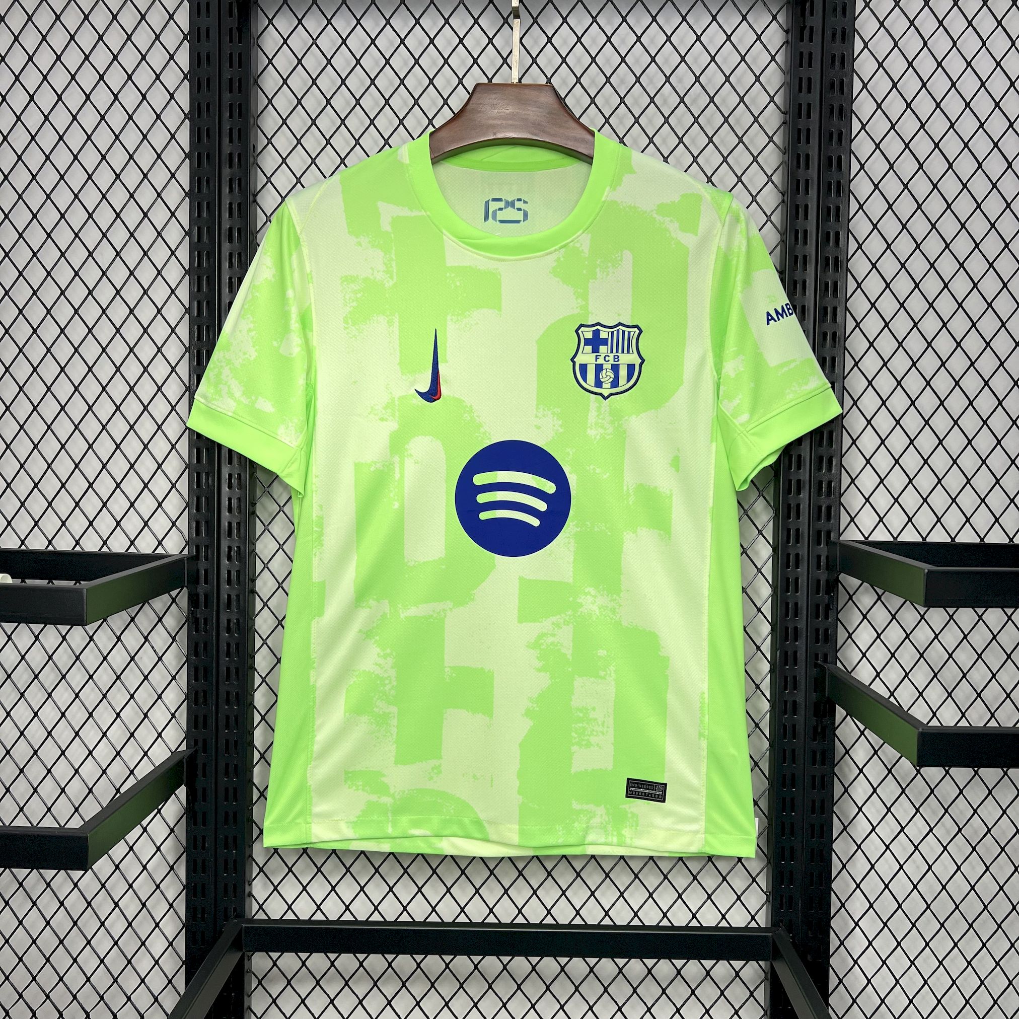 B.A.R.S.A 24-25 Third Jersey with Big Logo - Fans Version - ReplicasJersey
