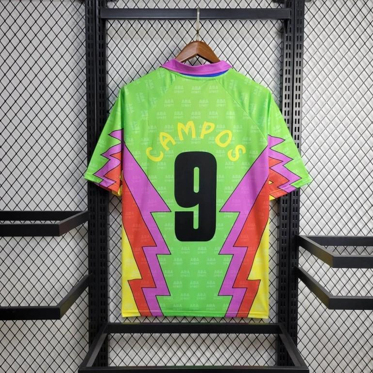 Retro Mexico 1994 Goalkeeper Green Jersey - ReplicasJersey