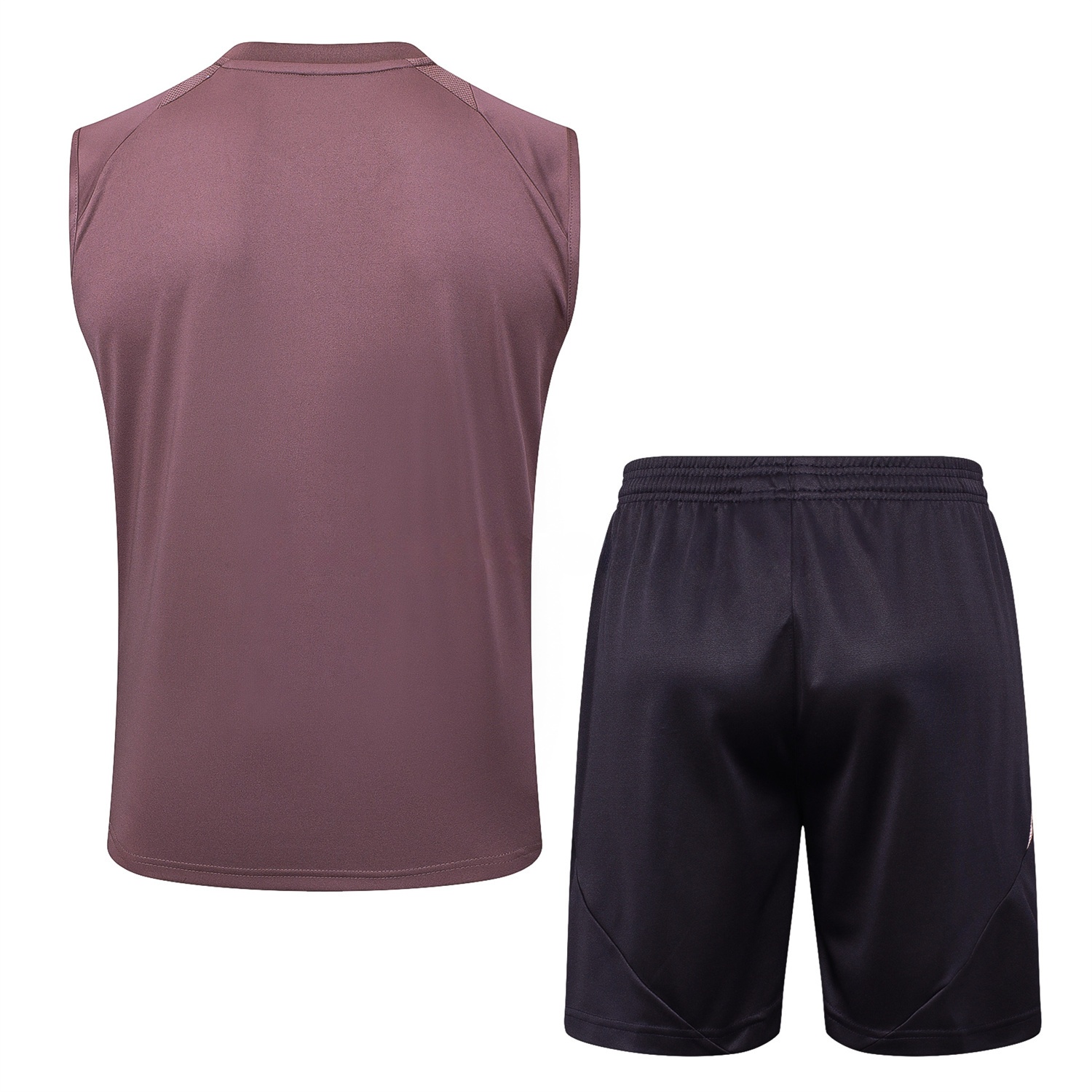 Arsenal 25-26 Vest Training Set - Purple Vest and Deep Purple Shorts - ReplicasJersey