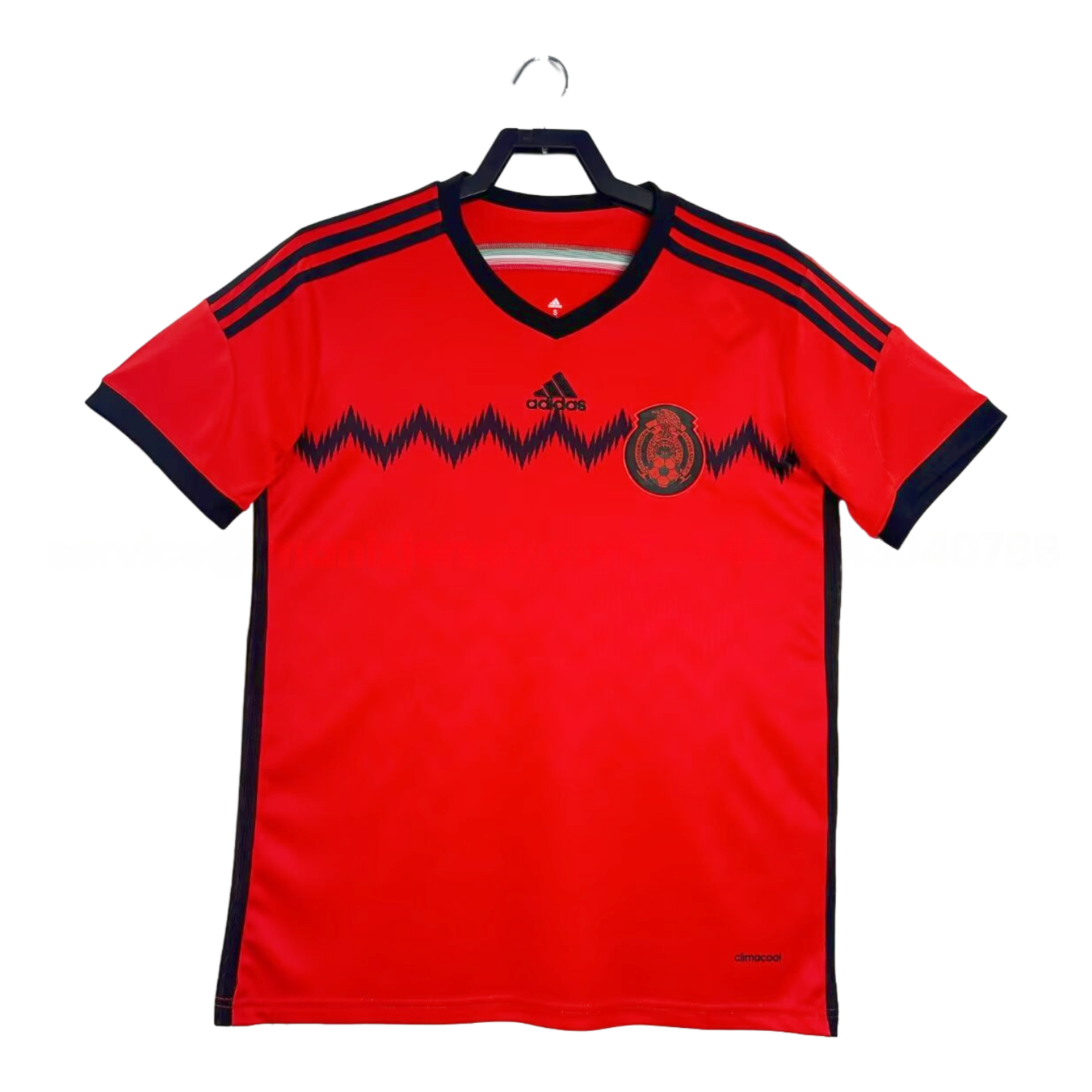 Retro Mexico 2014 Away Red Jersey - ReplicasJersey