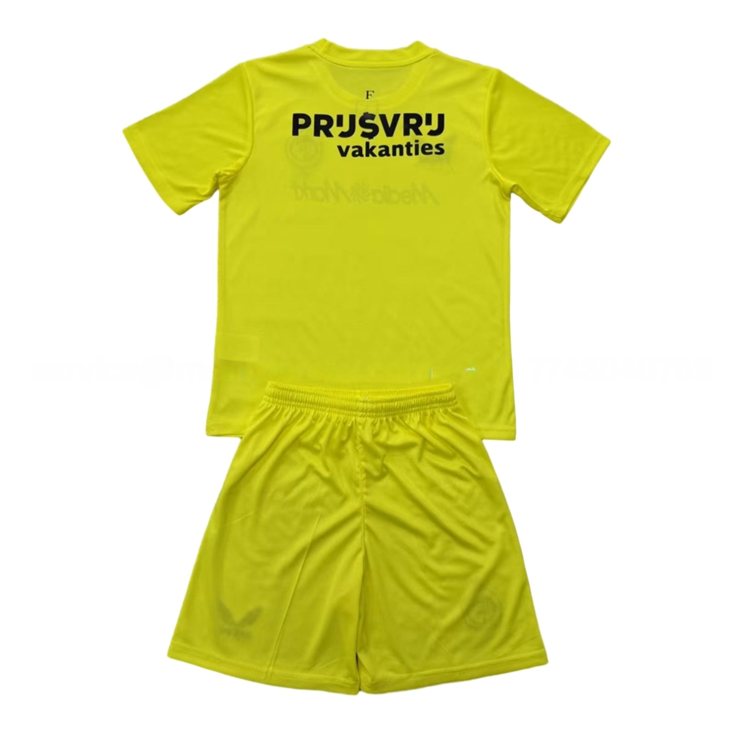 Feyenoord 25-26 Yellow Goalkeeper Kids Kit - ReplicasJersey