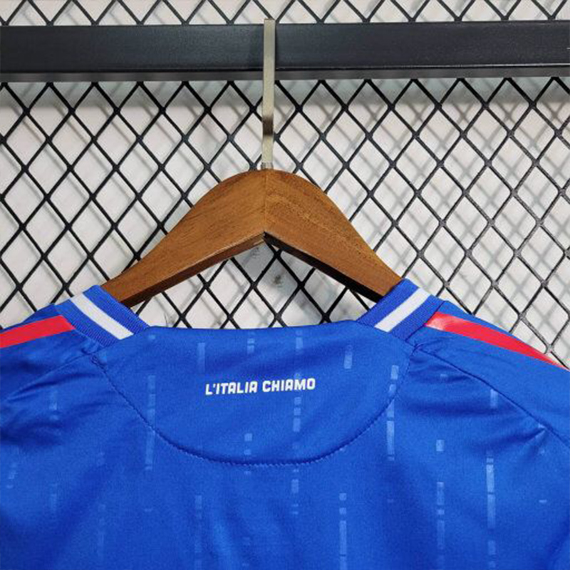 Italy 2024 Home Stadium Jersey - Fans Version - ReplicasJersey
