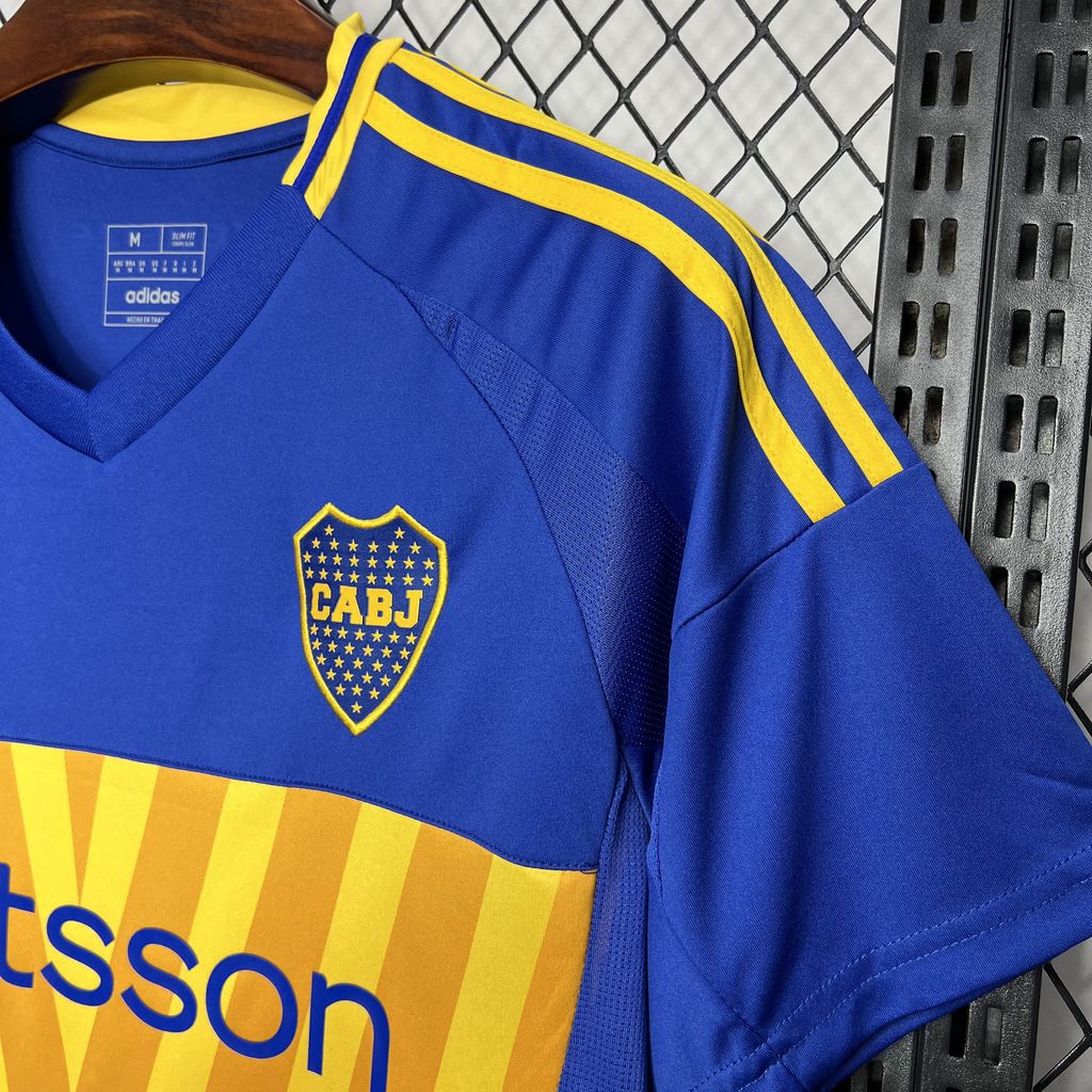 Boca Juniors 24-25 Home Stadium Jersey - Fans Version - ReplicasJersey