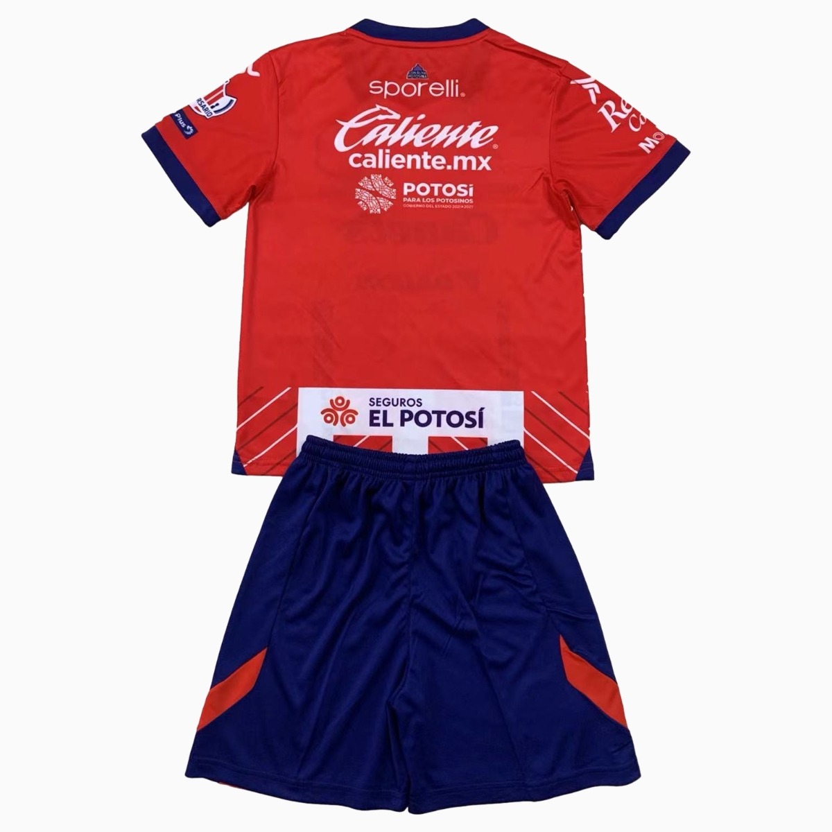 Atlético San Luis 24-25 Home Men's Adult Jersey Set - Fans Version - ReplicasJersey