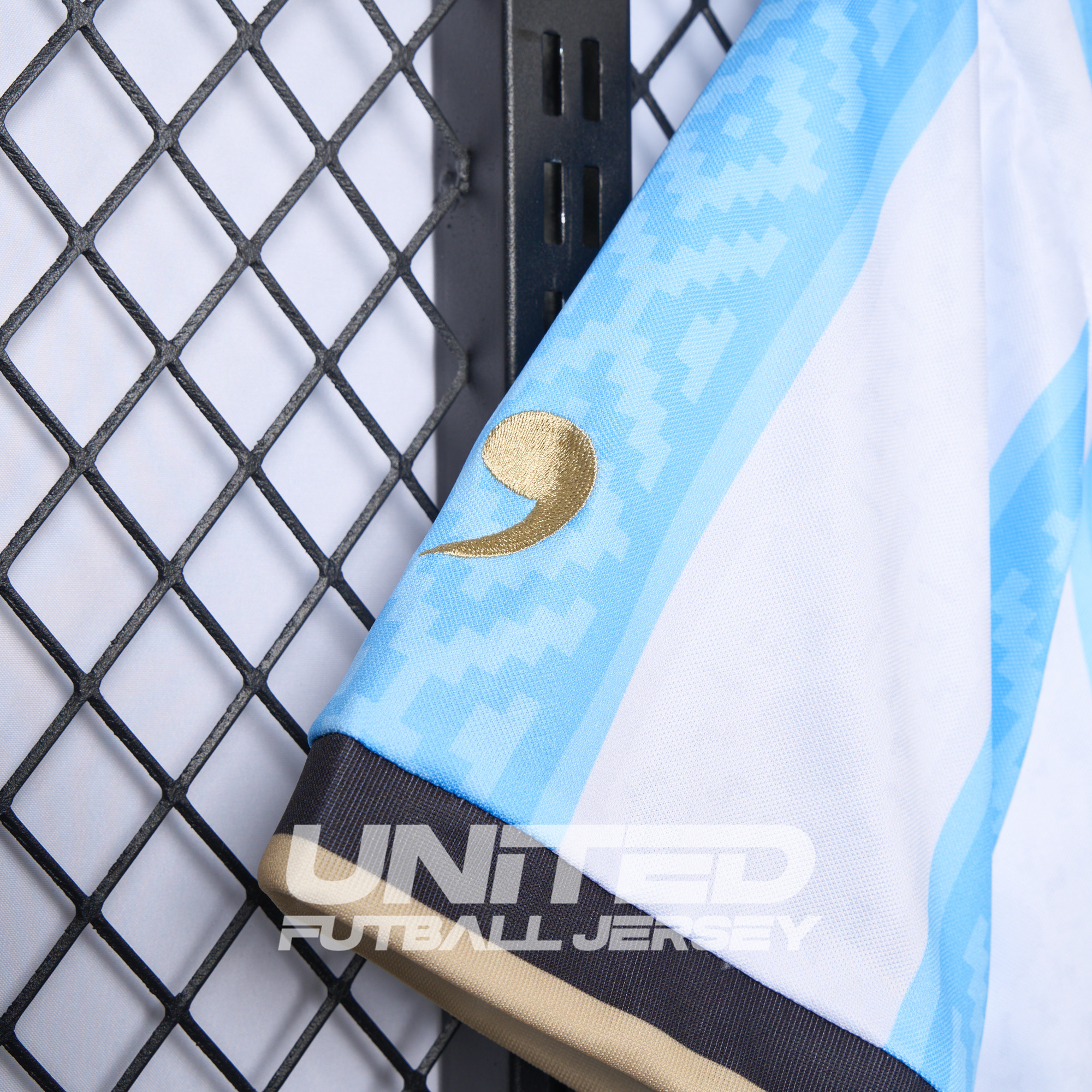 Argentina 2024-25 COMMA Messi Jersey - Fans Version - ReplicasJersey