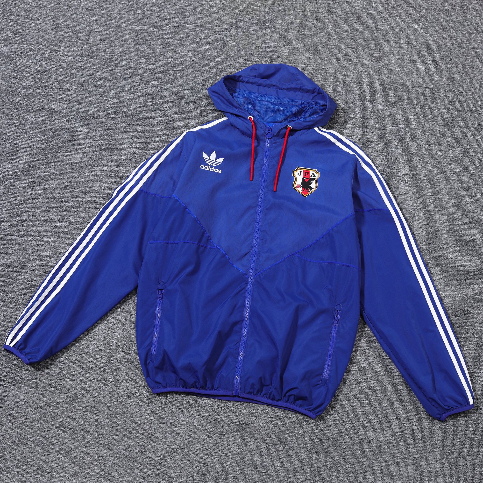 Japan 2024 Vintage Flame '98 Style Hooded Windbreaker - Player Version - ReplicasJersey