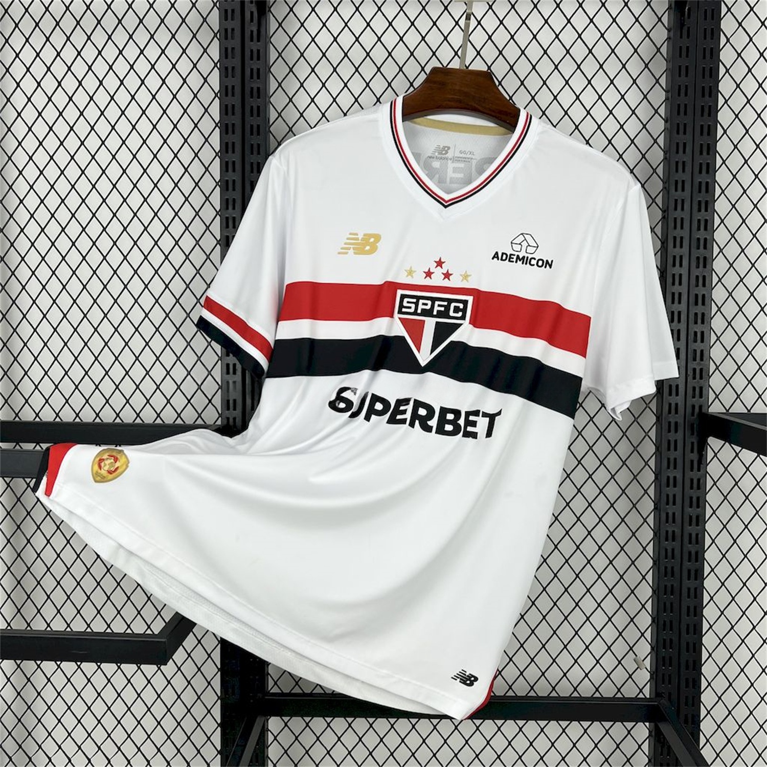 Sao Paulo 25-26 Home Jersey - Fans Version - ReplicasJersey