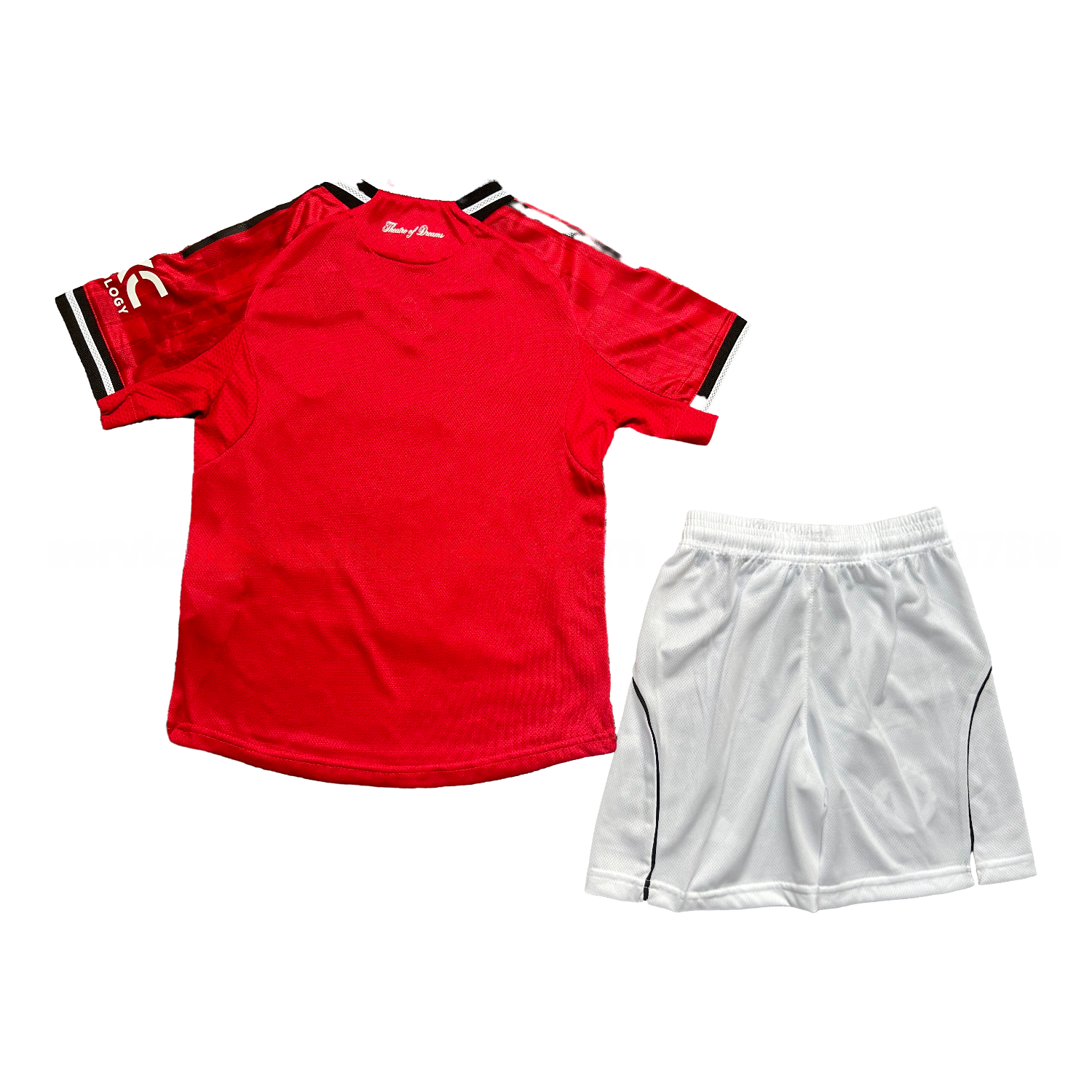 Manchester United 25-26 Home Kids Kit - Player Version - ReplicasJersey
