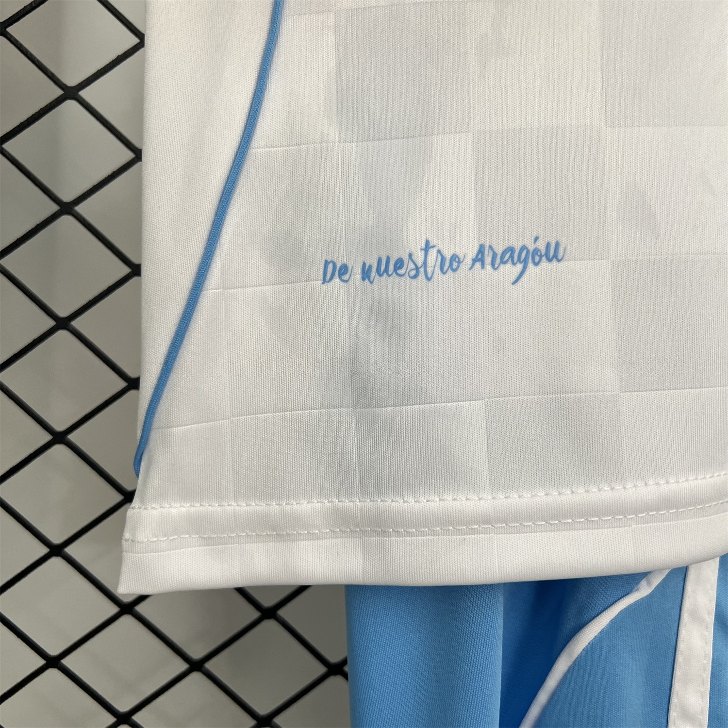 Real Zaragoza 25-26 Home Kids Kit - ReplicasJersey