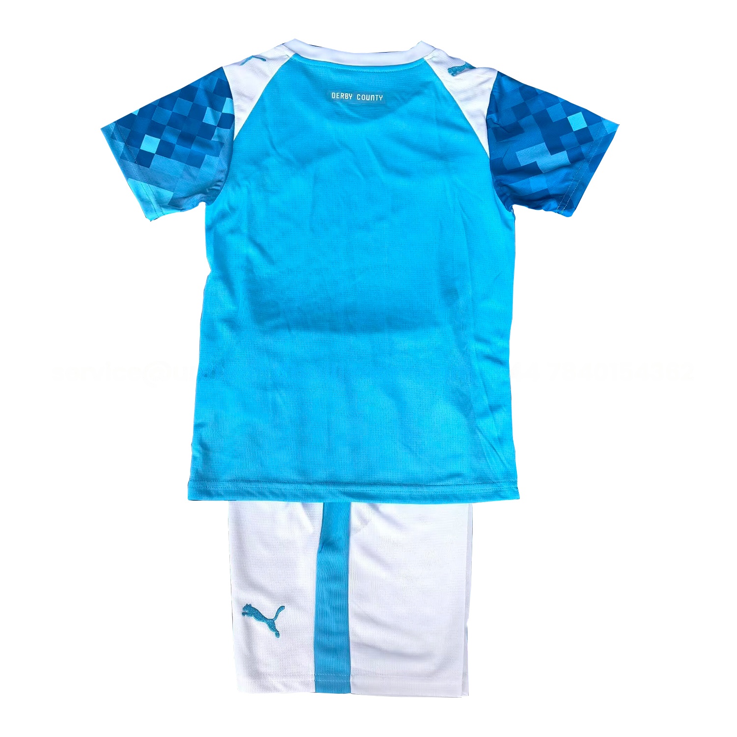 Derby County 25-26 Third Blue Kids Kit - ReplicasJersey