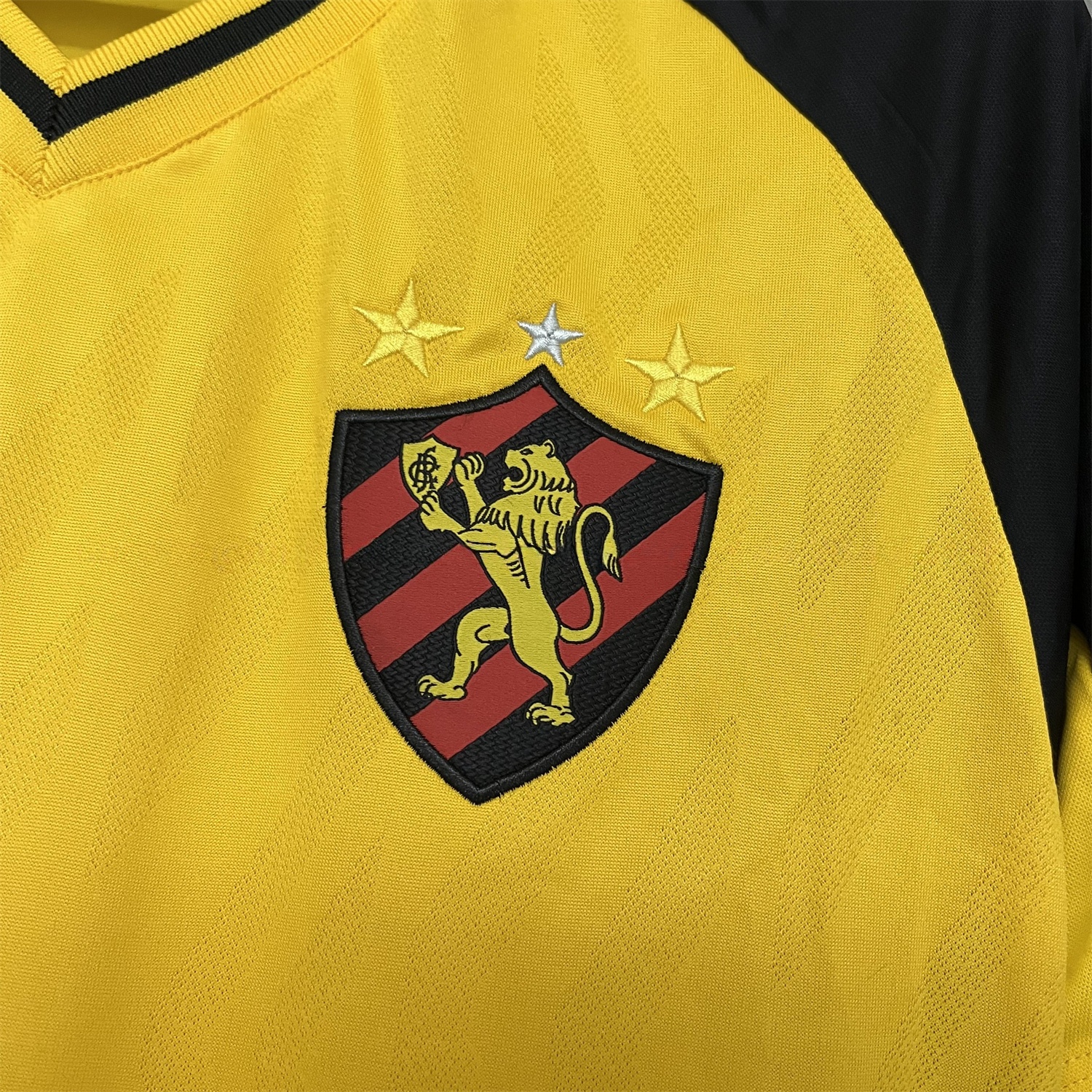 Sport Recife 25-26 Away Yellow Jersey - Fans Version - ReplicasJersey