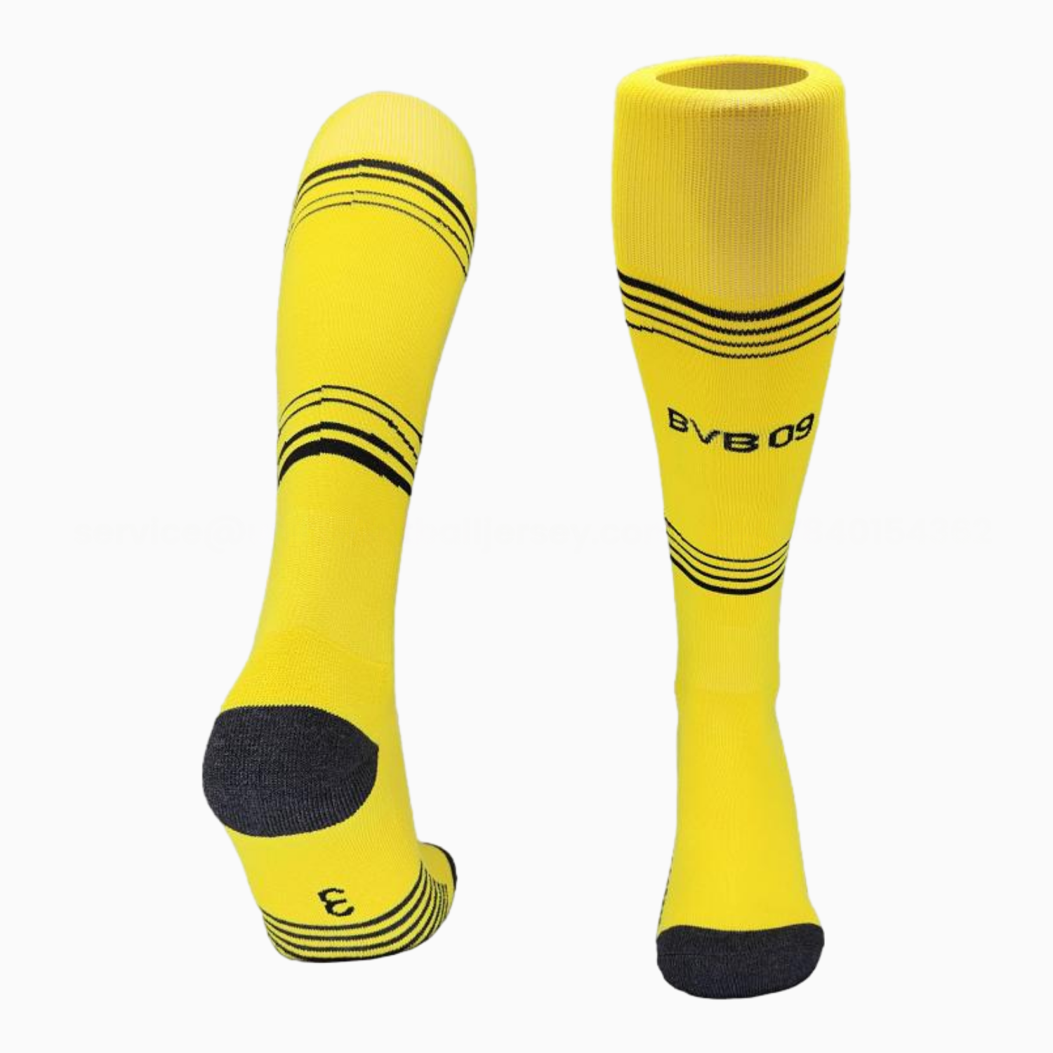 Dortmund 25-26 Home Socks - Yellow - ReplicasJersey