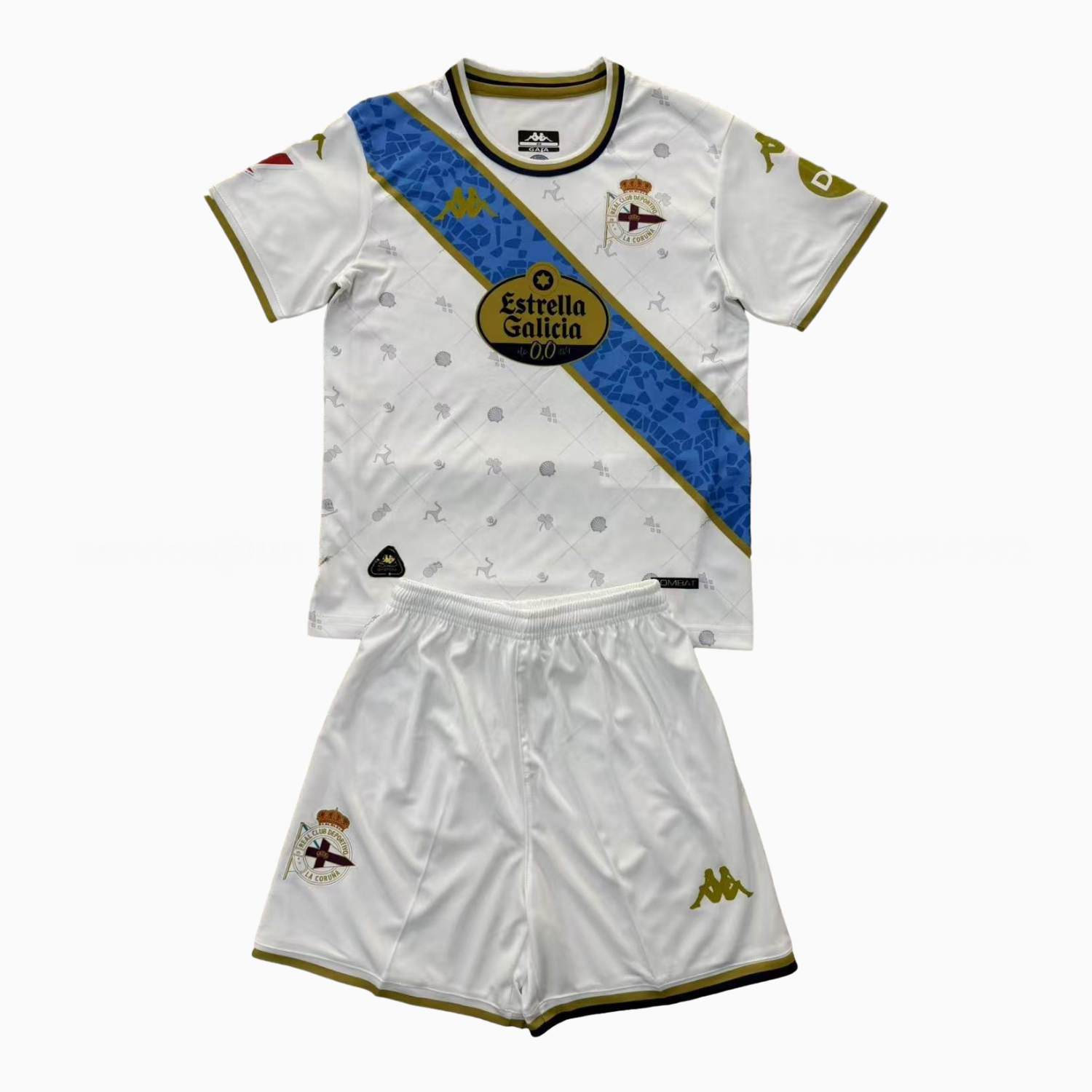 Deportivo de La Coruña 25-26 Away Men's Adult Jersey Set - Fans Version - ReplicasJersey