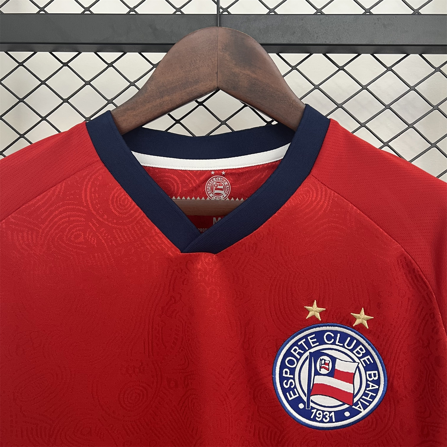 Bahia 25-26 Goalkeeper Red Jersey - Fans Version - ReplicasJersey