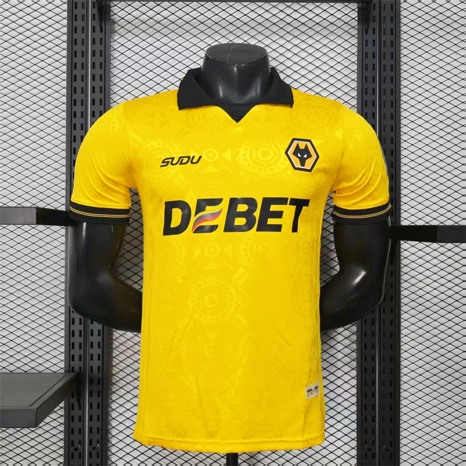 Wolverhampton Wanderers Wolves 25-26 Home Jersey - Player Version - ReplicasJersey