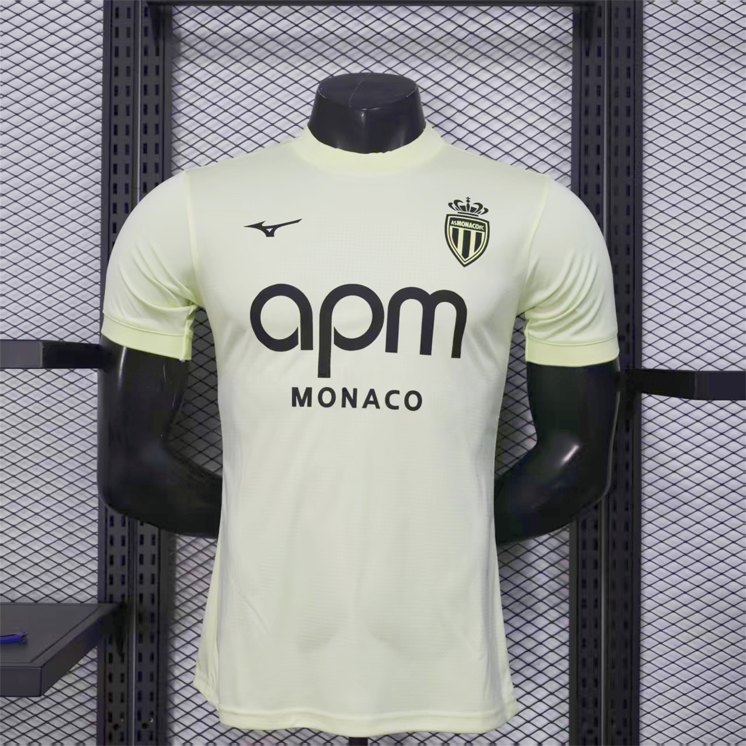 AS Monaco 25-26 Third Green Jersey - Player Version - ReplicasJersey