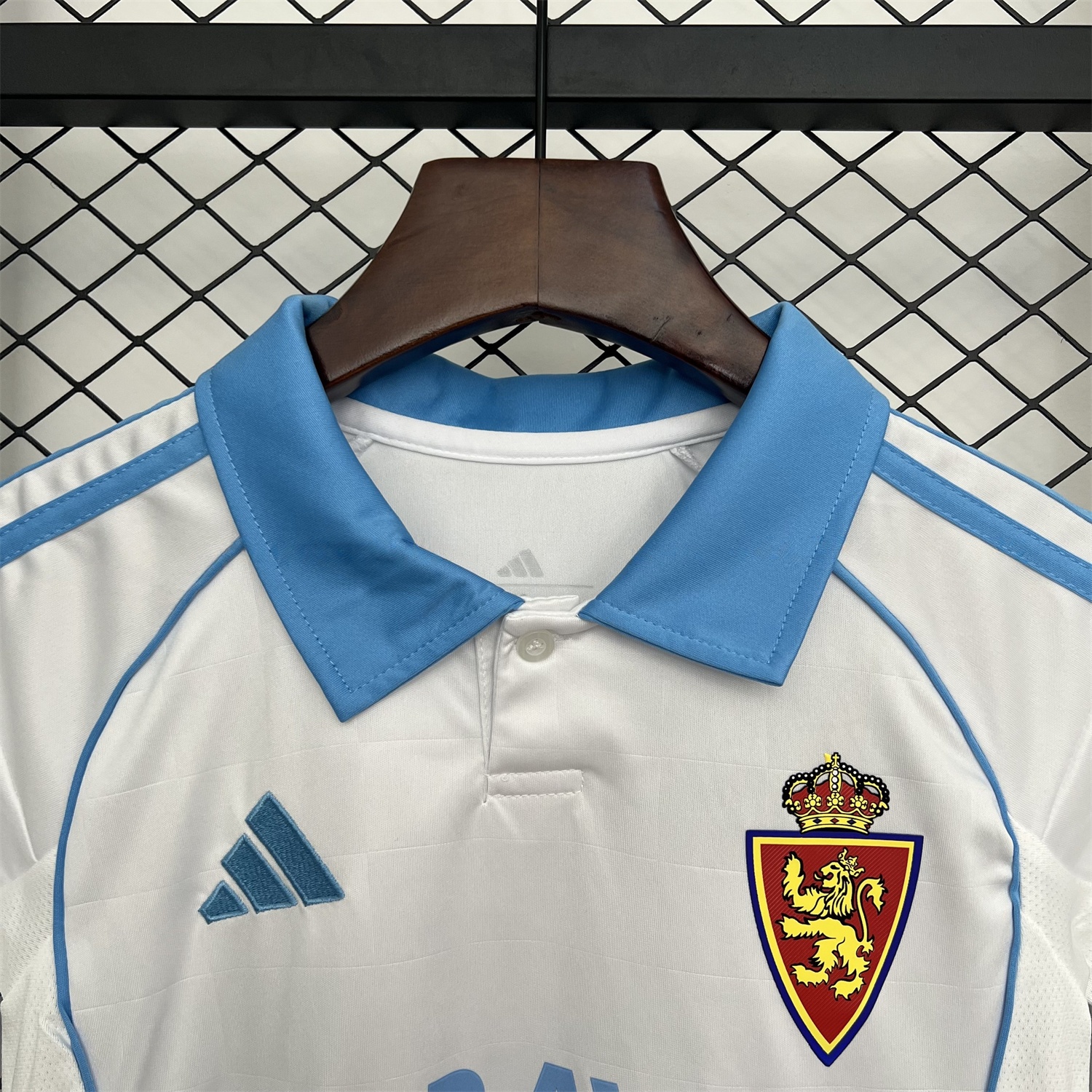 Real Zaragoza 25-26 Home Kids Kit - ReplicasJersey
