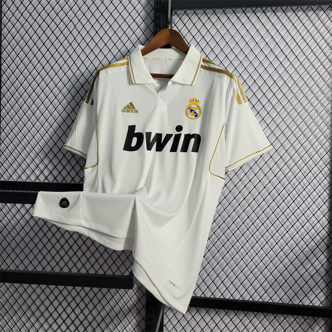 Retro Real Madrid 11-12 Home Stadium Jersey - ReplicasJersey