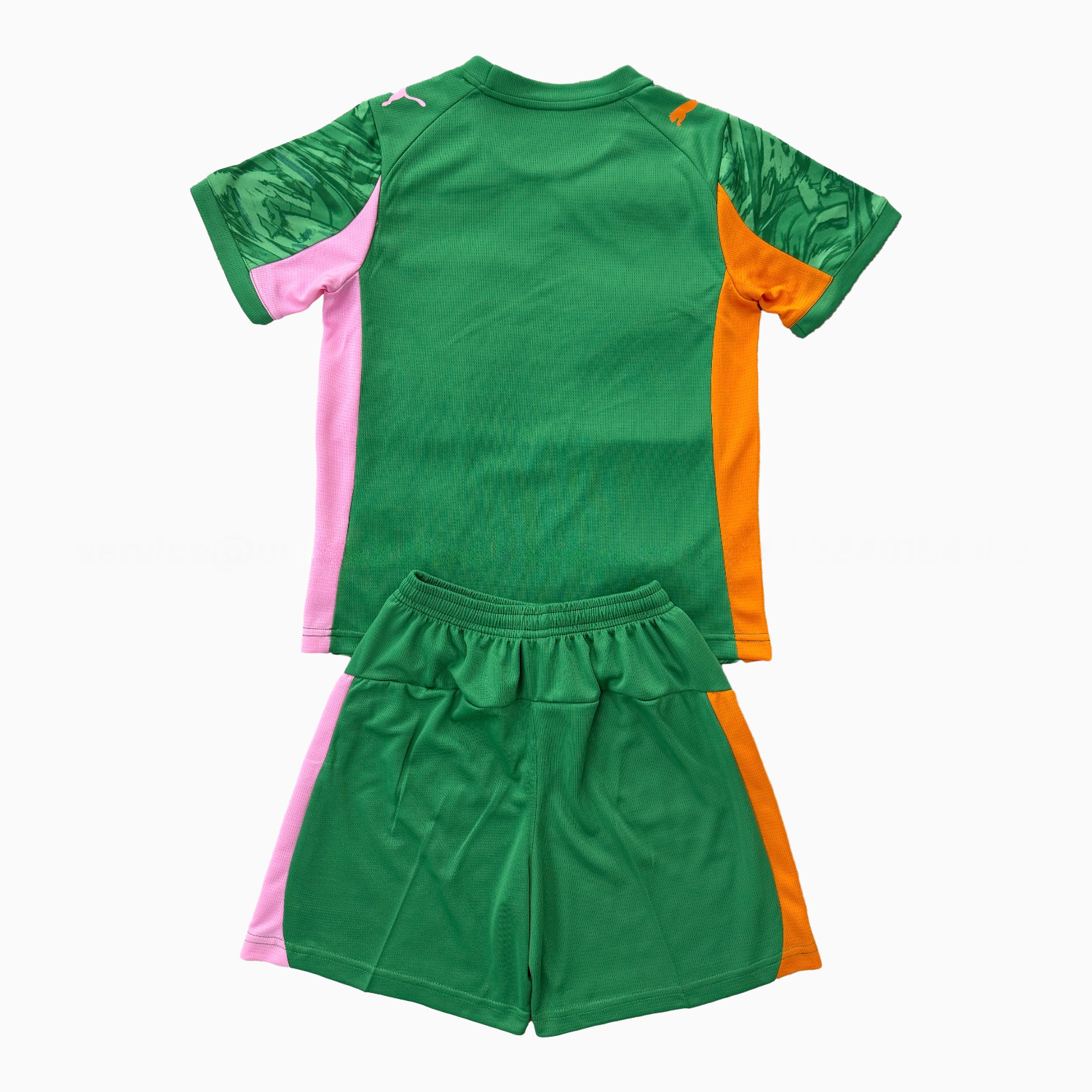 Derby County 25-26 Green Goalkeeper Kids Kit - ReplicasJersey