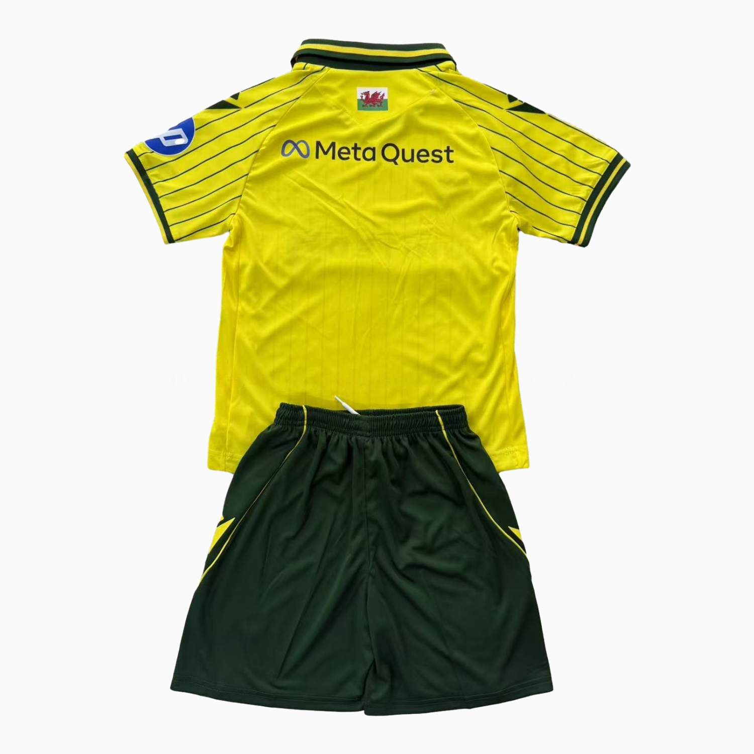 Wrexham 25-26 Away Men's Adult Jersey Set - Fans Version - ReplicasJersey