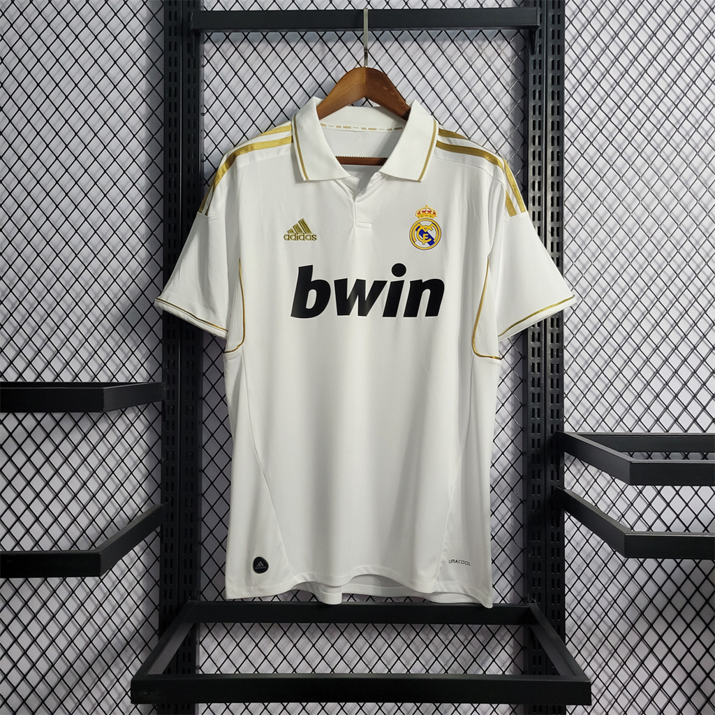 Retro Real Madrid 11-12 Home Stadium Jersey - ReplicasJersey