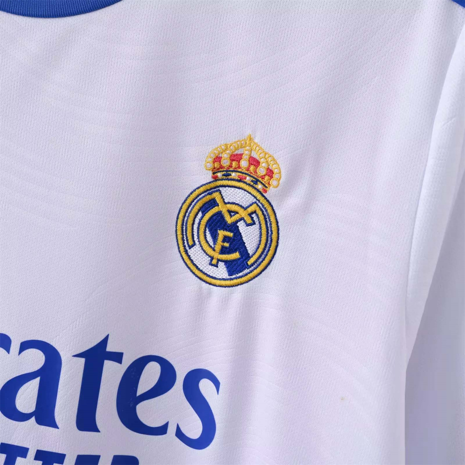 Retro Real Madrid 21-22 Home Long Sleeve Jersey - ReplicasJersey