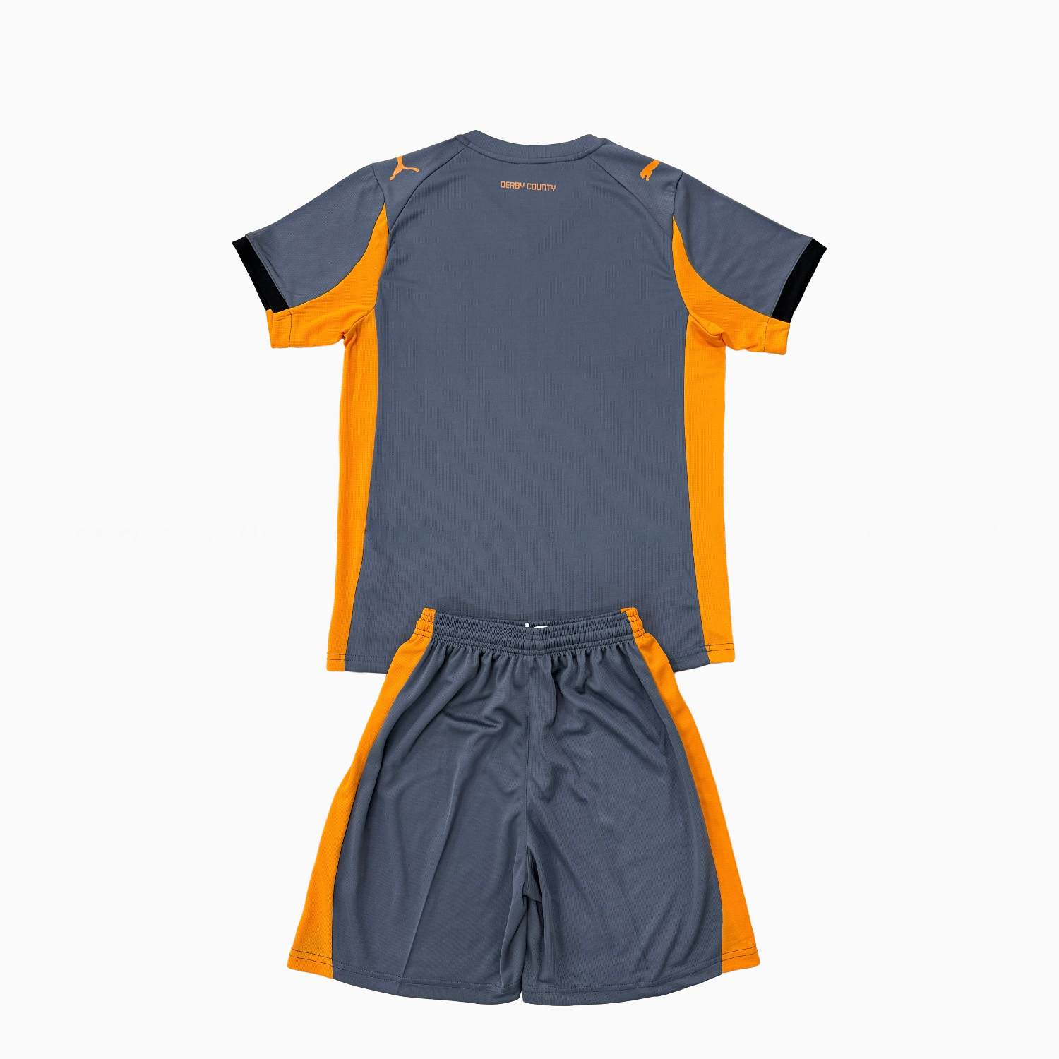Derby County 25-26 Away Men's Adult Jersey Set - Fans Version - ReplicasJersey