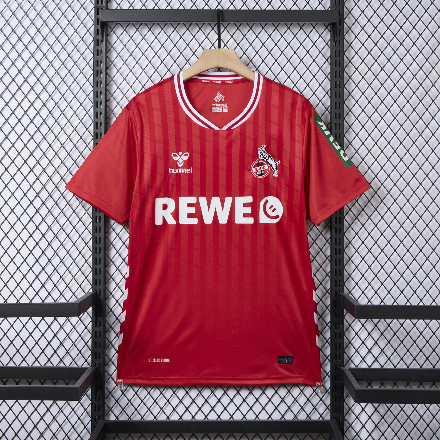 Köln 25-26 Away Red Jersey - Fans Version - ReplicasJersey
