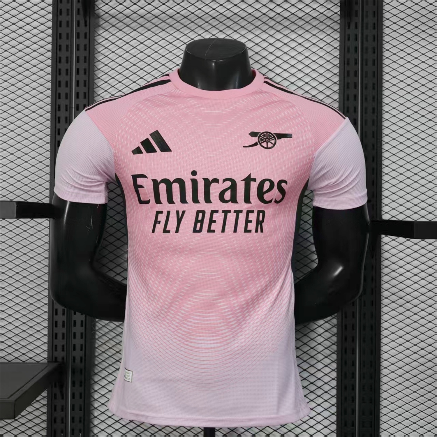 Arsenal 25-26 Pre-Match Training Pink Jersey - Player Version - ReplicasJersey